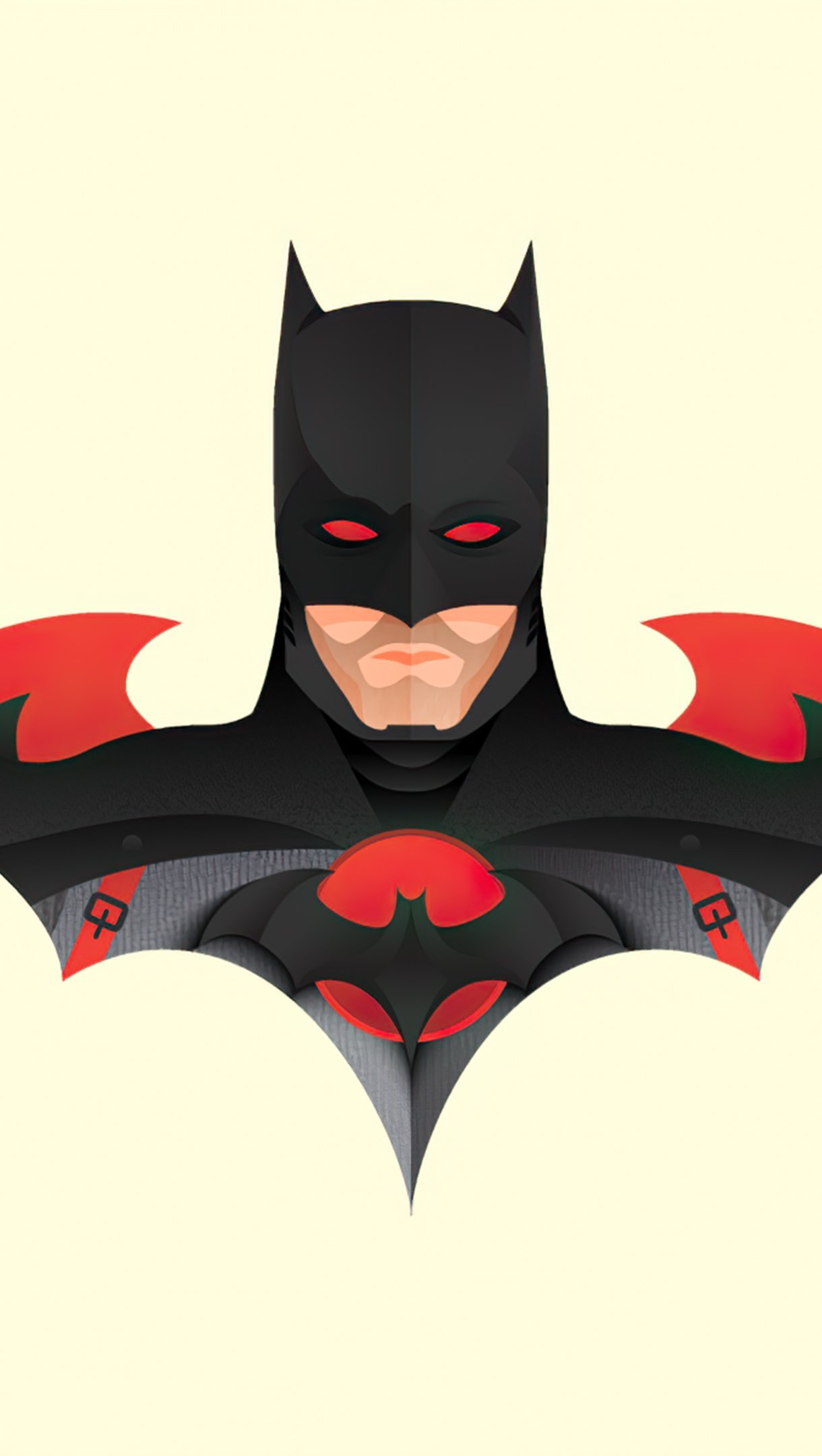 Ilustracion Minimalista de Batman