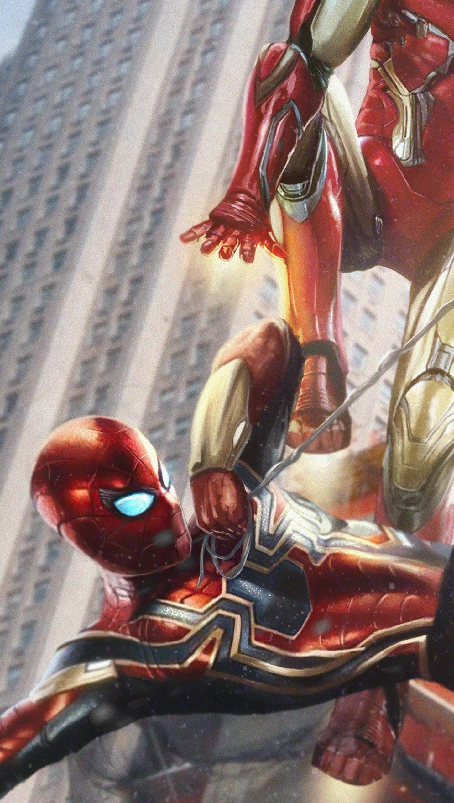 Iron Spider contra Iron Man