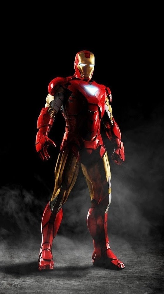 Iron man con humo