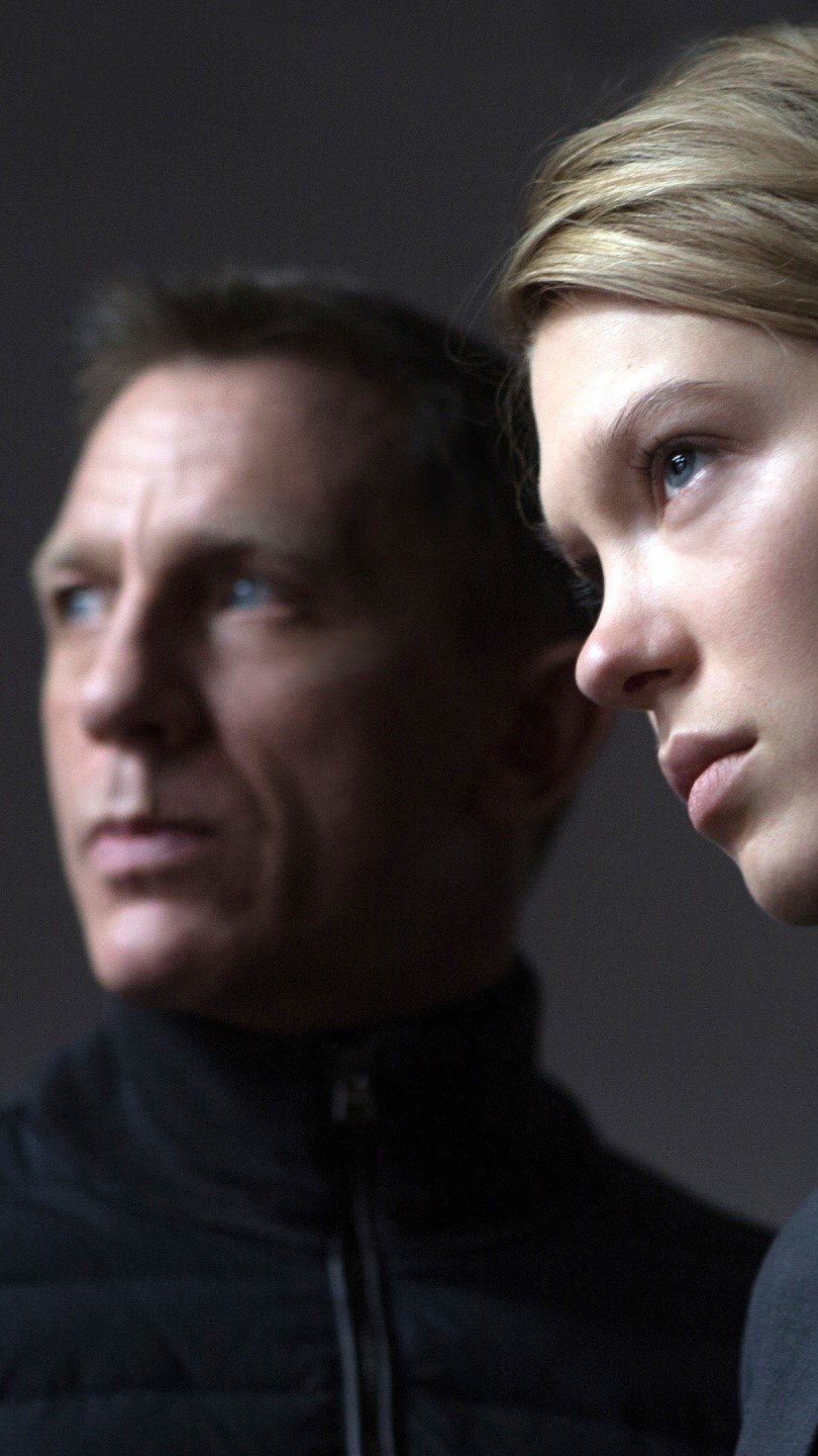 James Bond y Madeleine Swann en Spectre