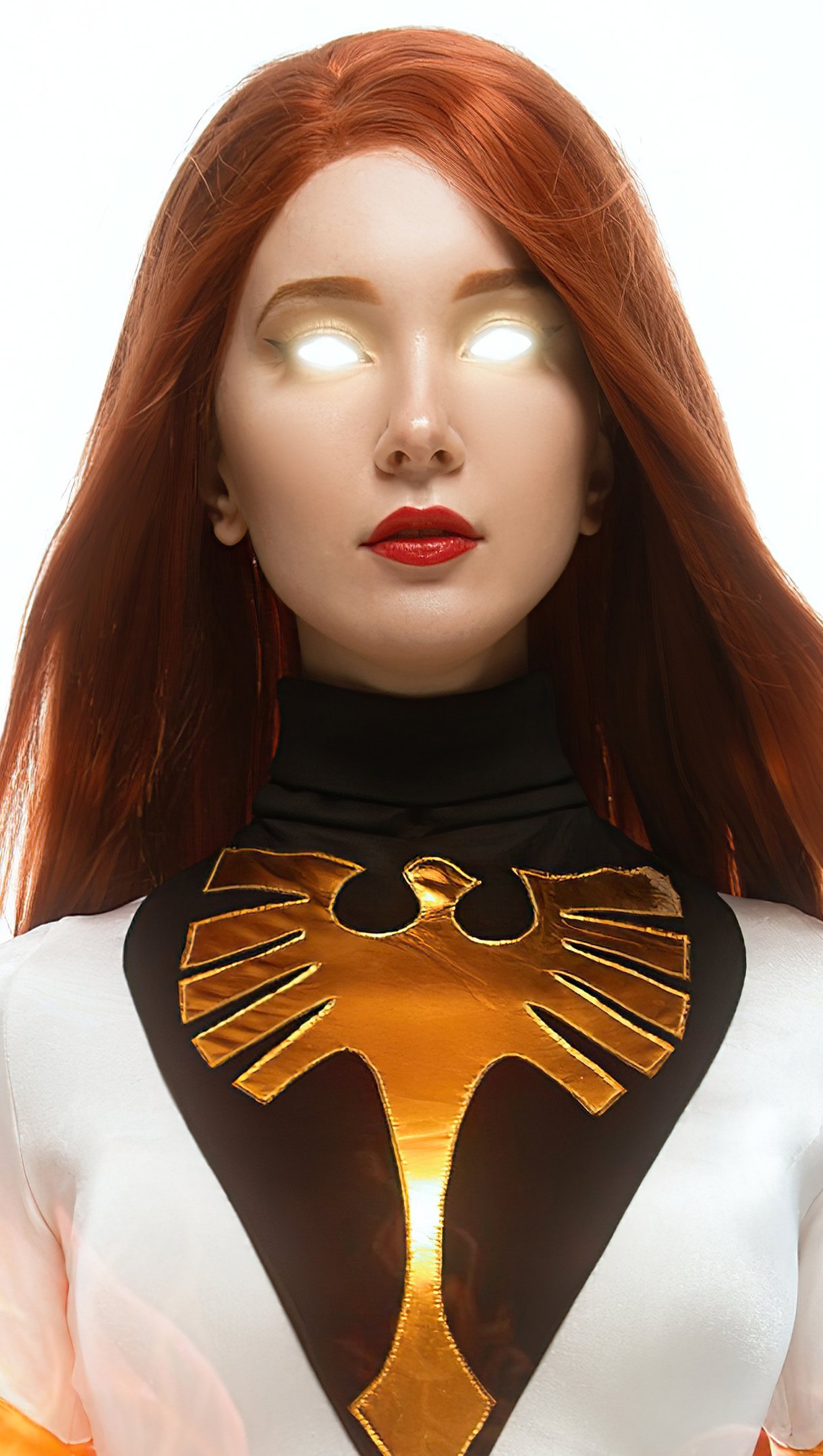 Jean Grey ojos brillantes