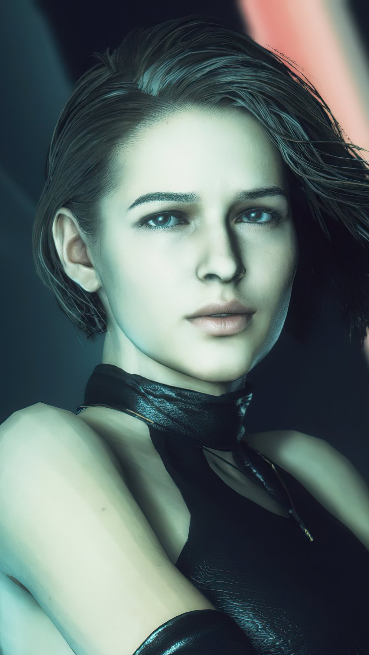 Jill con pistola de Resident Evil