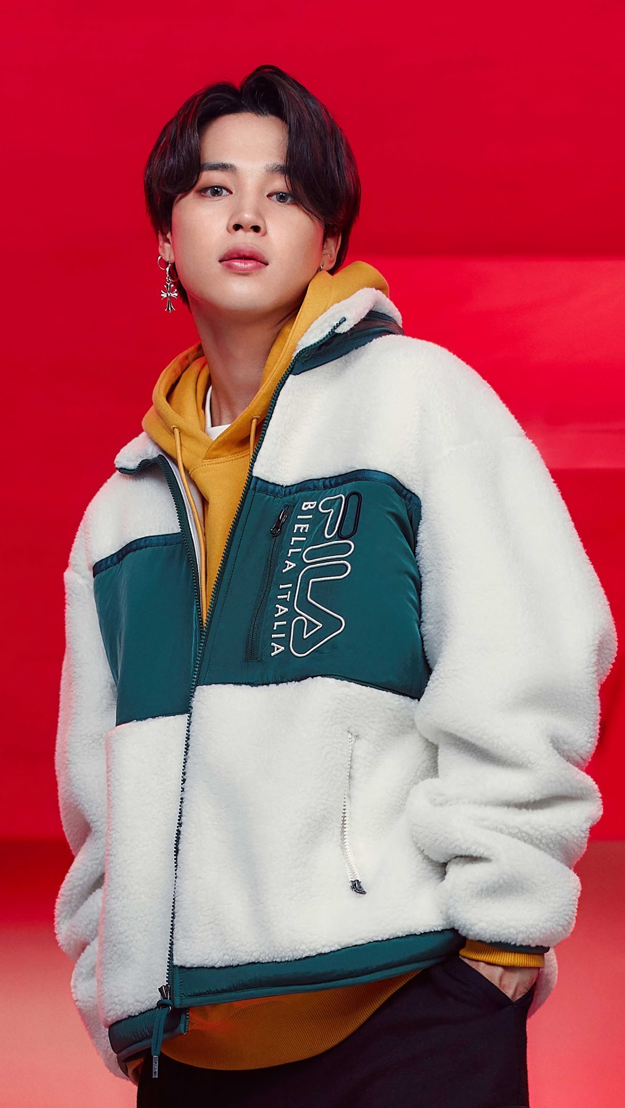 Jimin BTS Fila Photoshoot