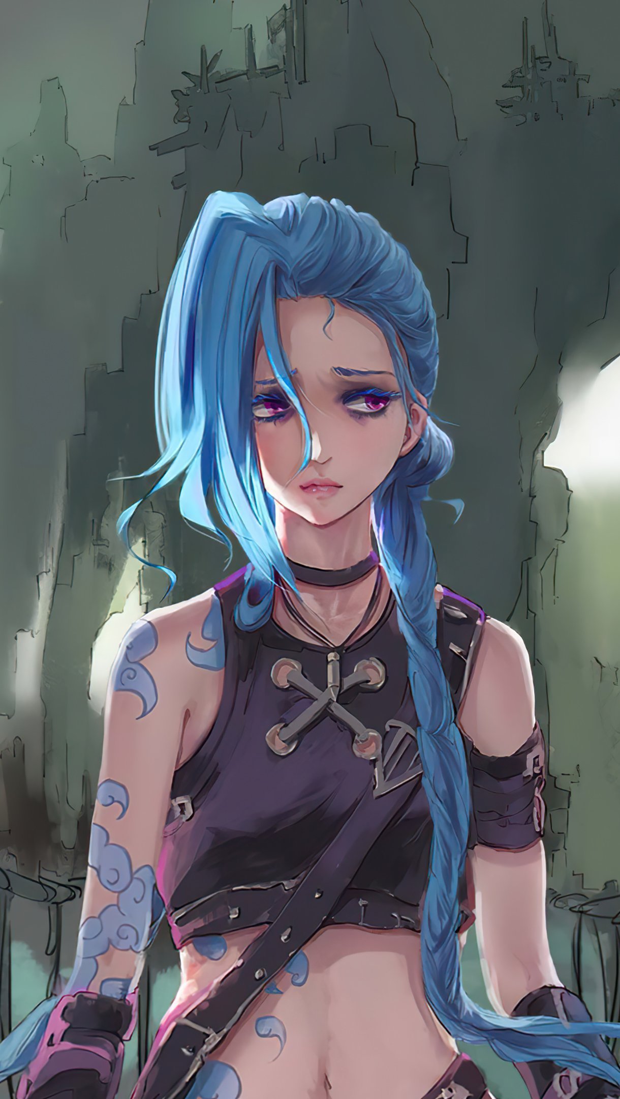 Jinx triste Arcane