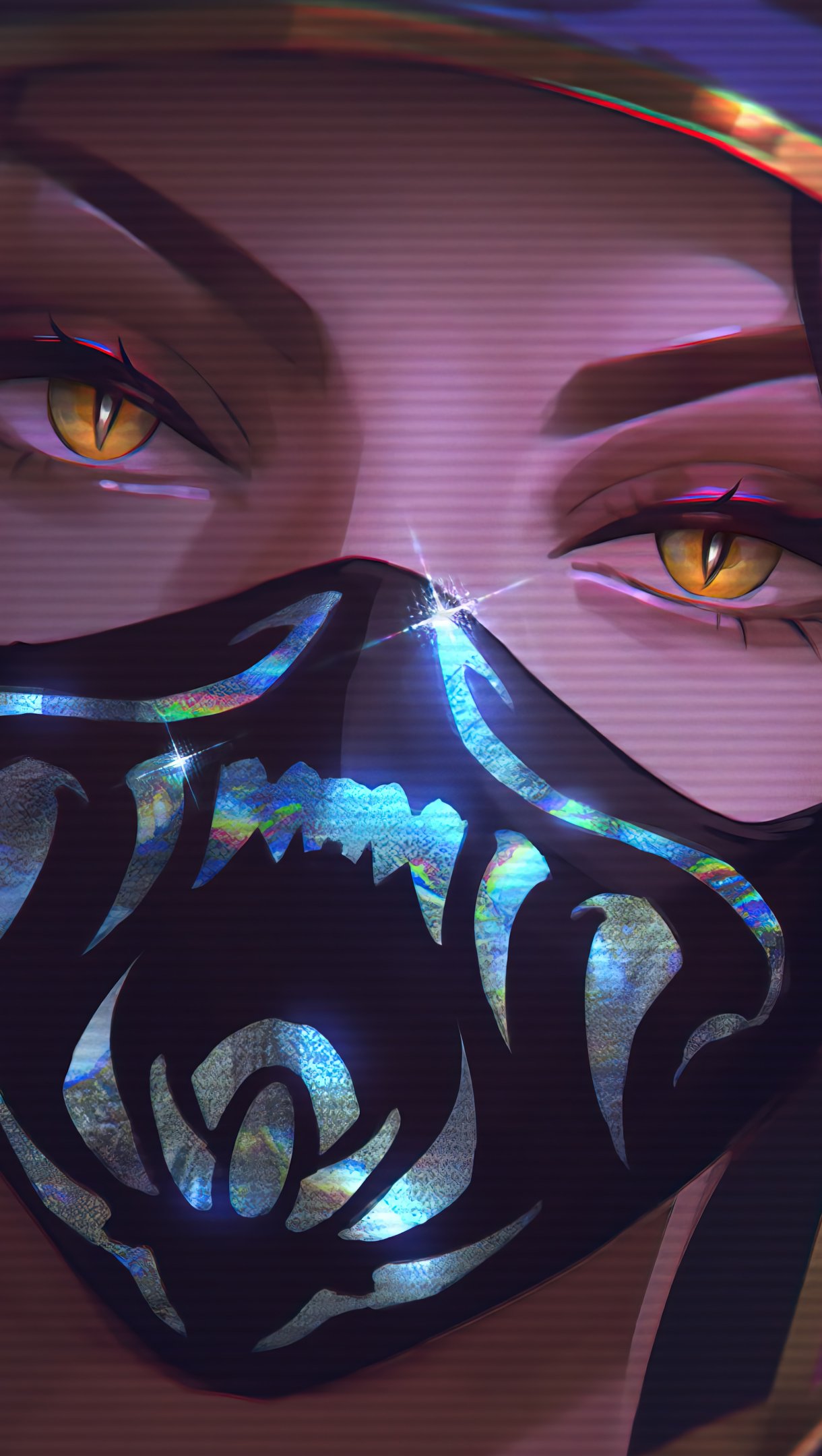 K/DA Akali con mascara League of Legends