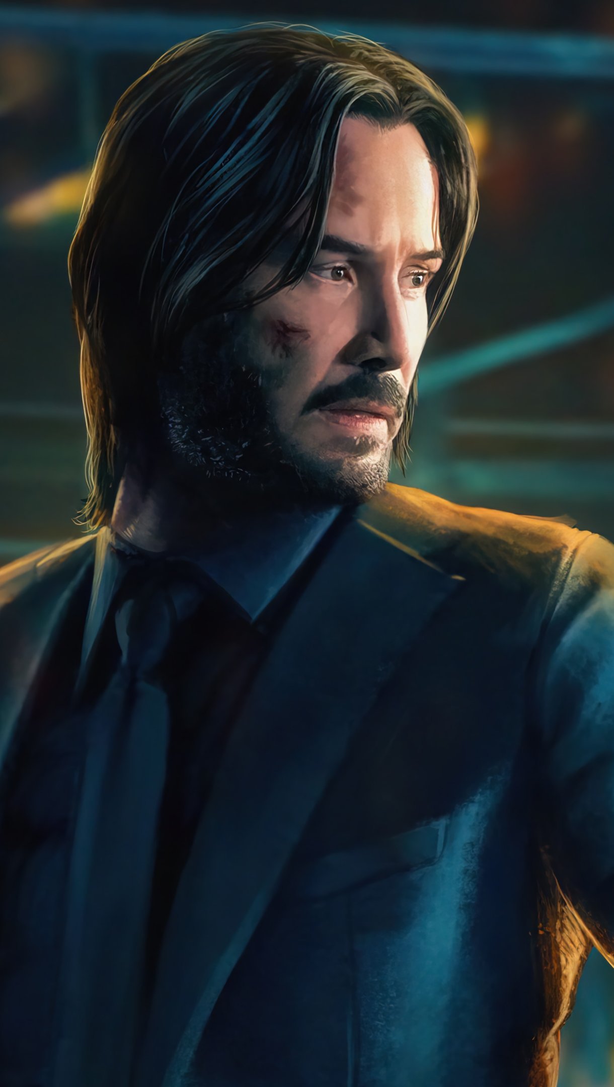 Keanu Reeves John Wick Fanart