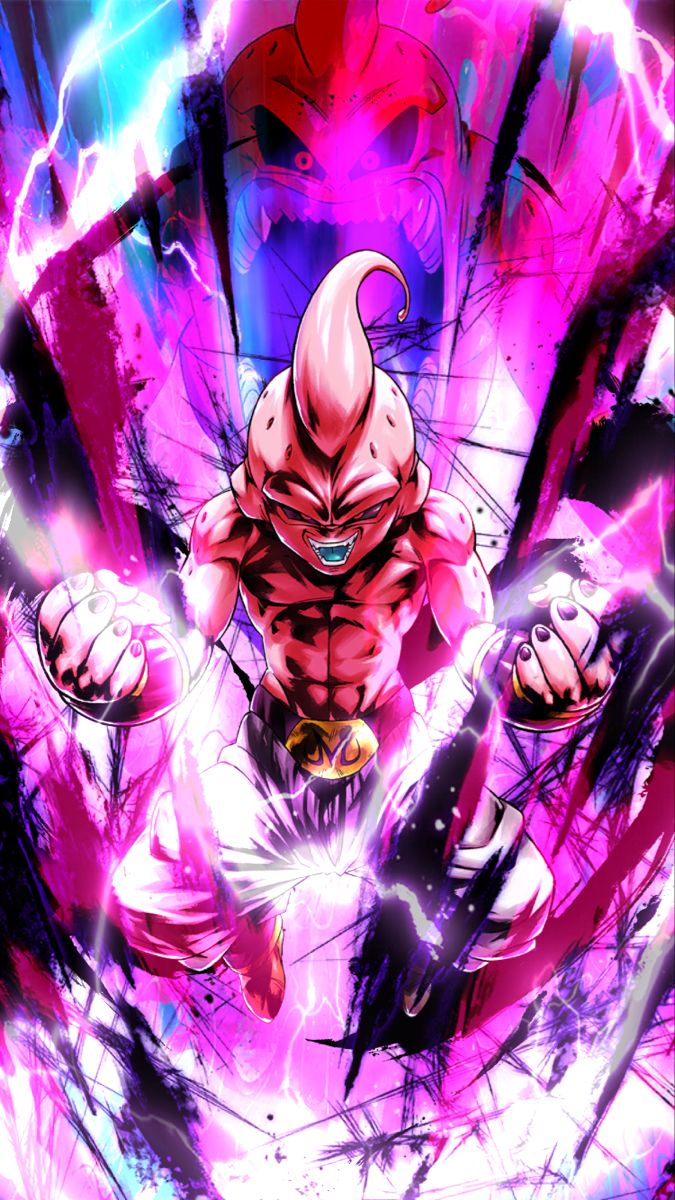 Kid buu maximo poder fondo de pantalla