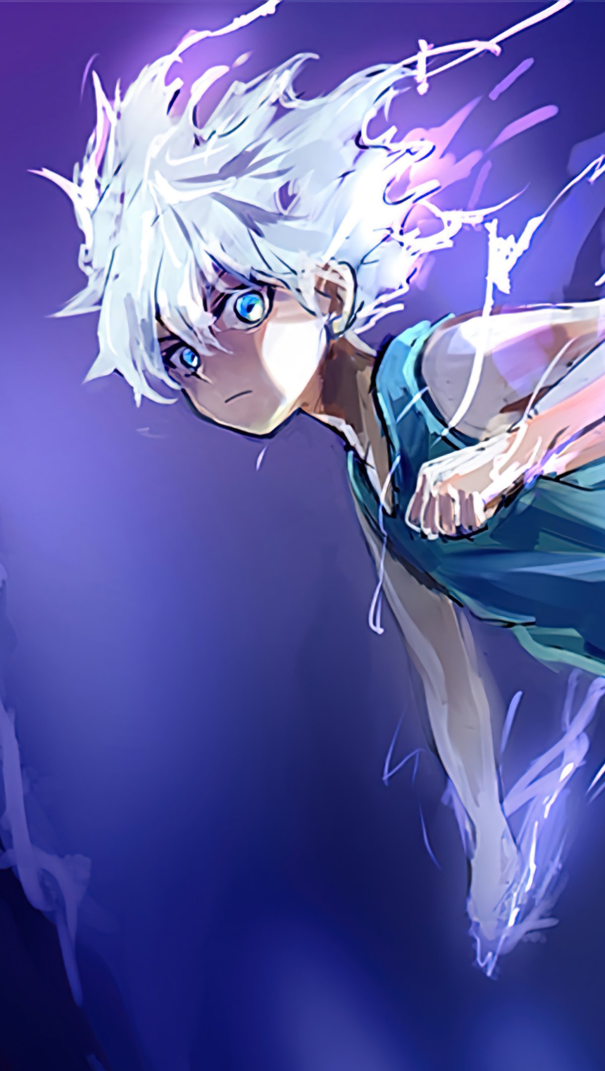 Killua Lightning Hunter X Hunter