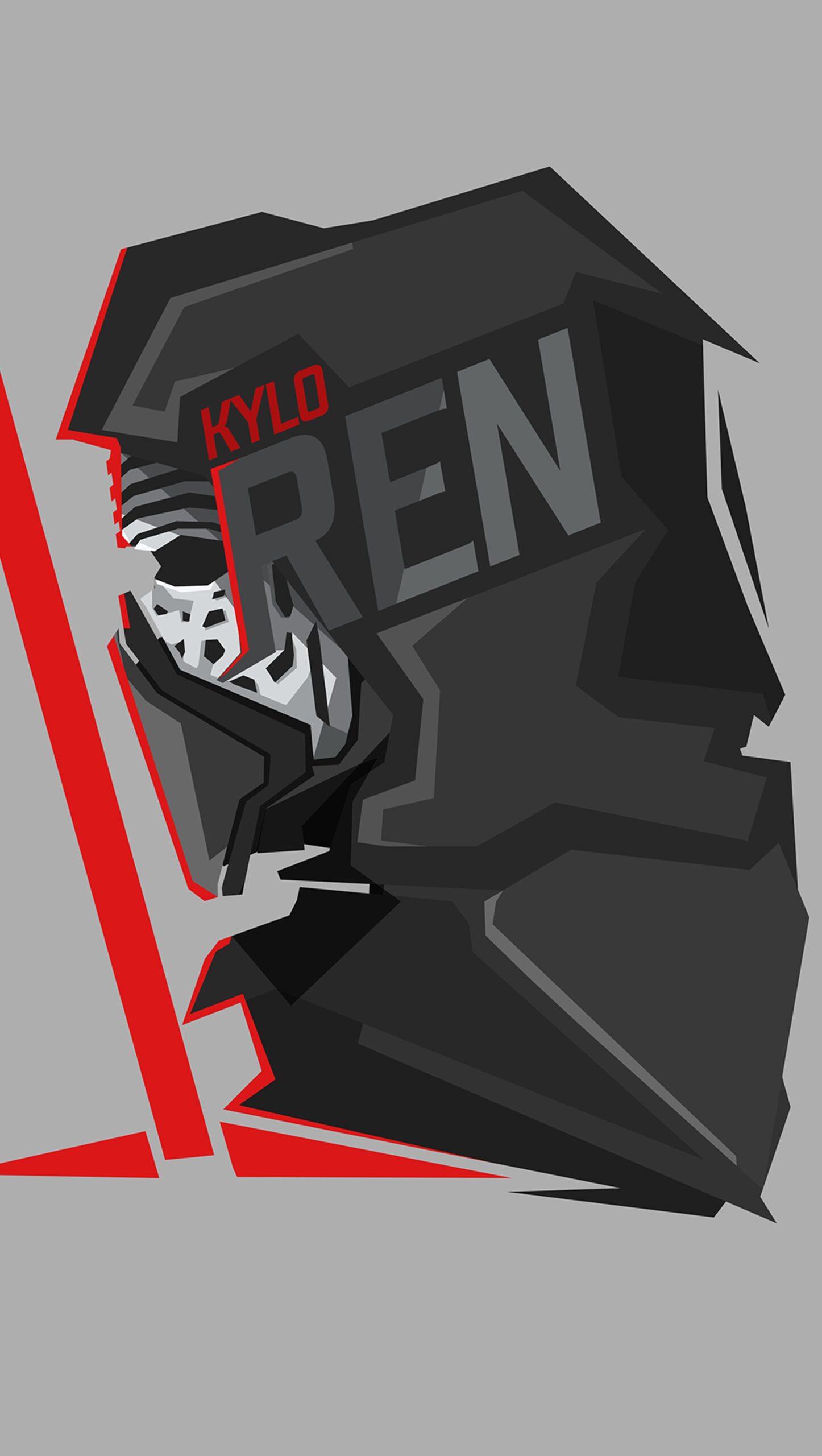 Kylo Ren Star Wars Ilustración