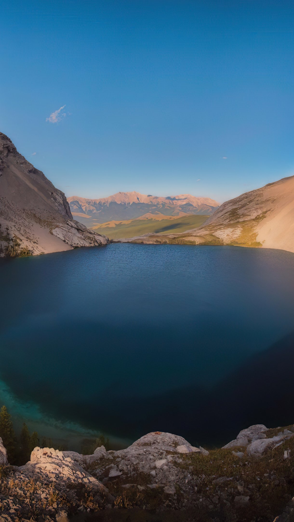 Lago Carnavron en Kananaskis Alberta