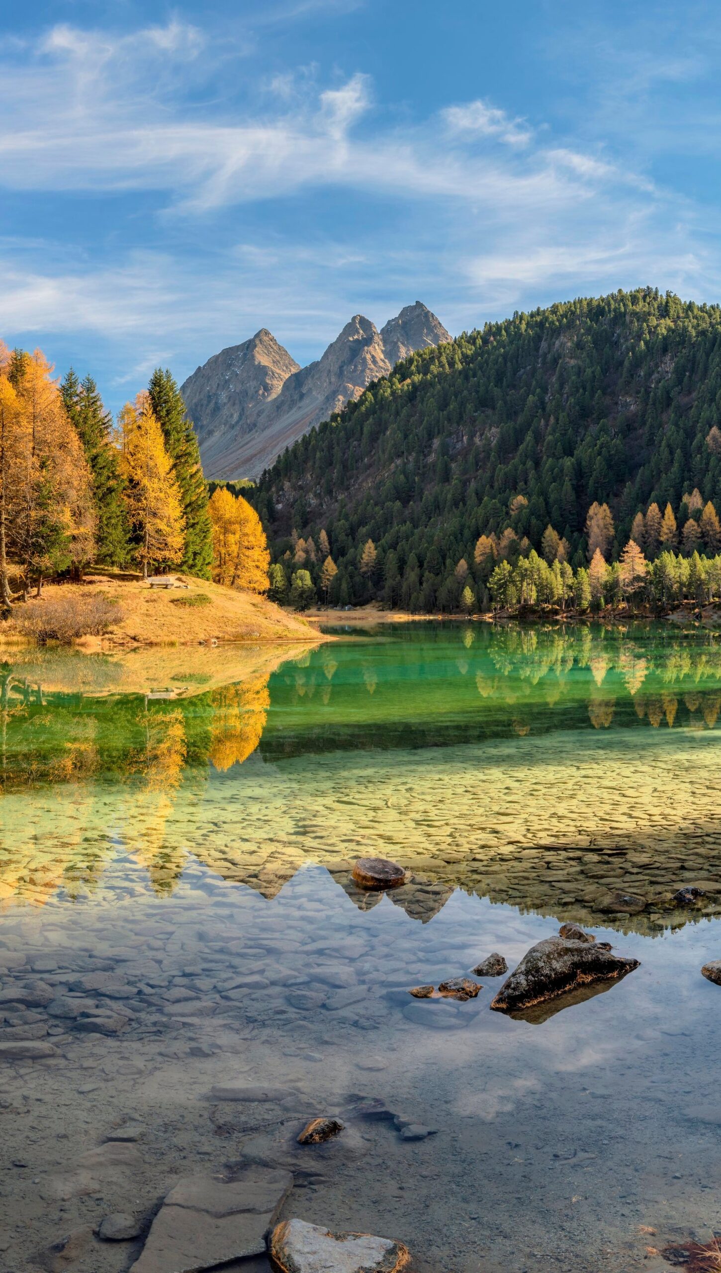 Lago Lai da Palpuogna en Suiza