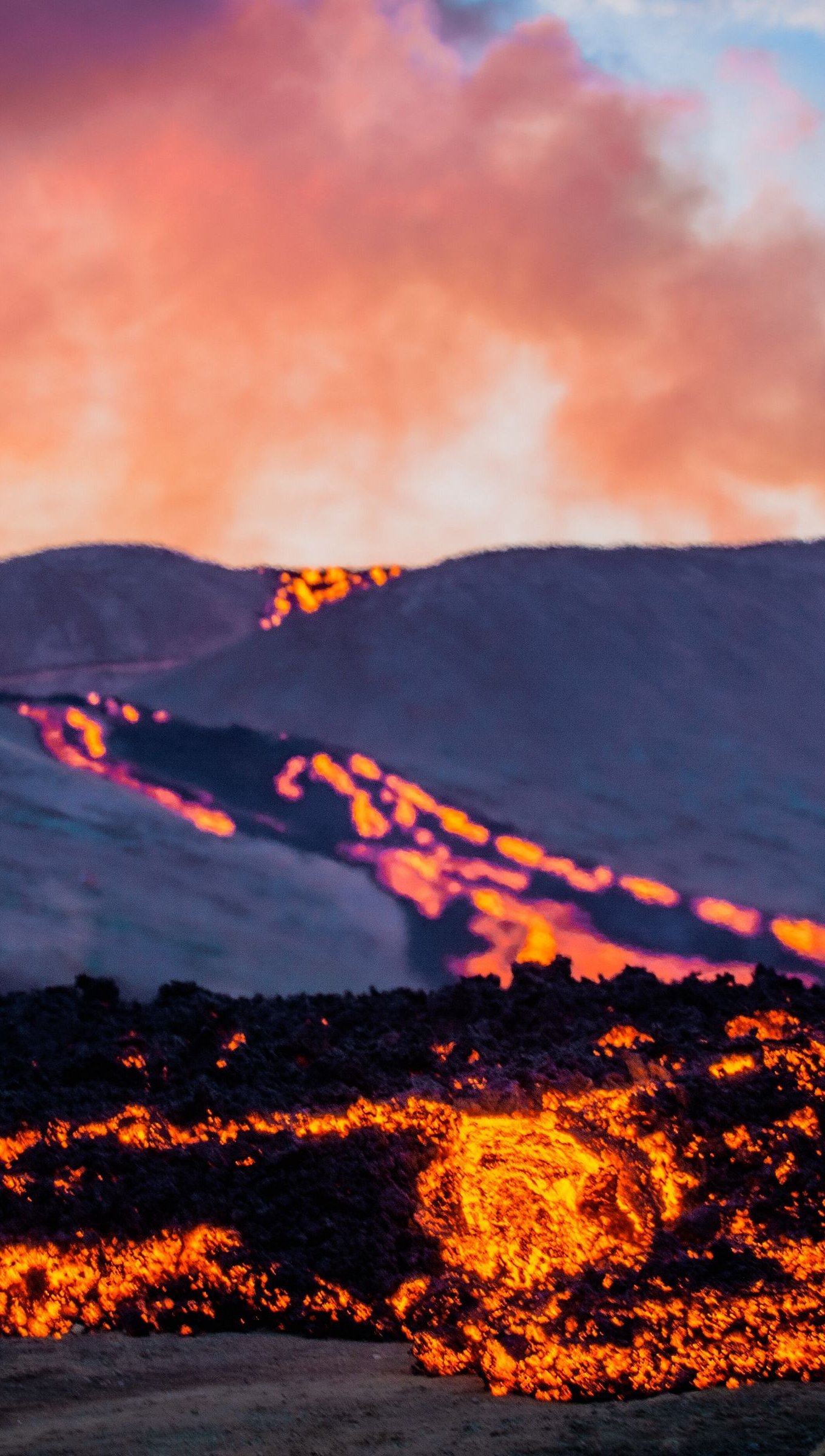 Lava de volcán