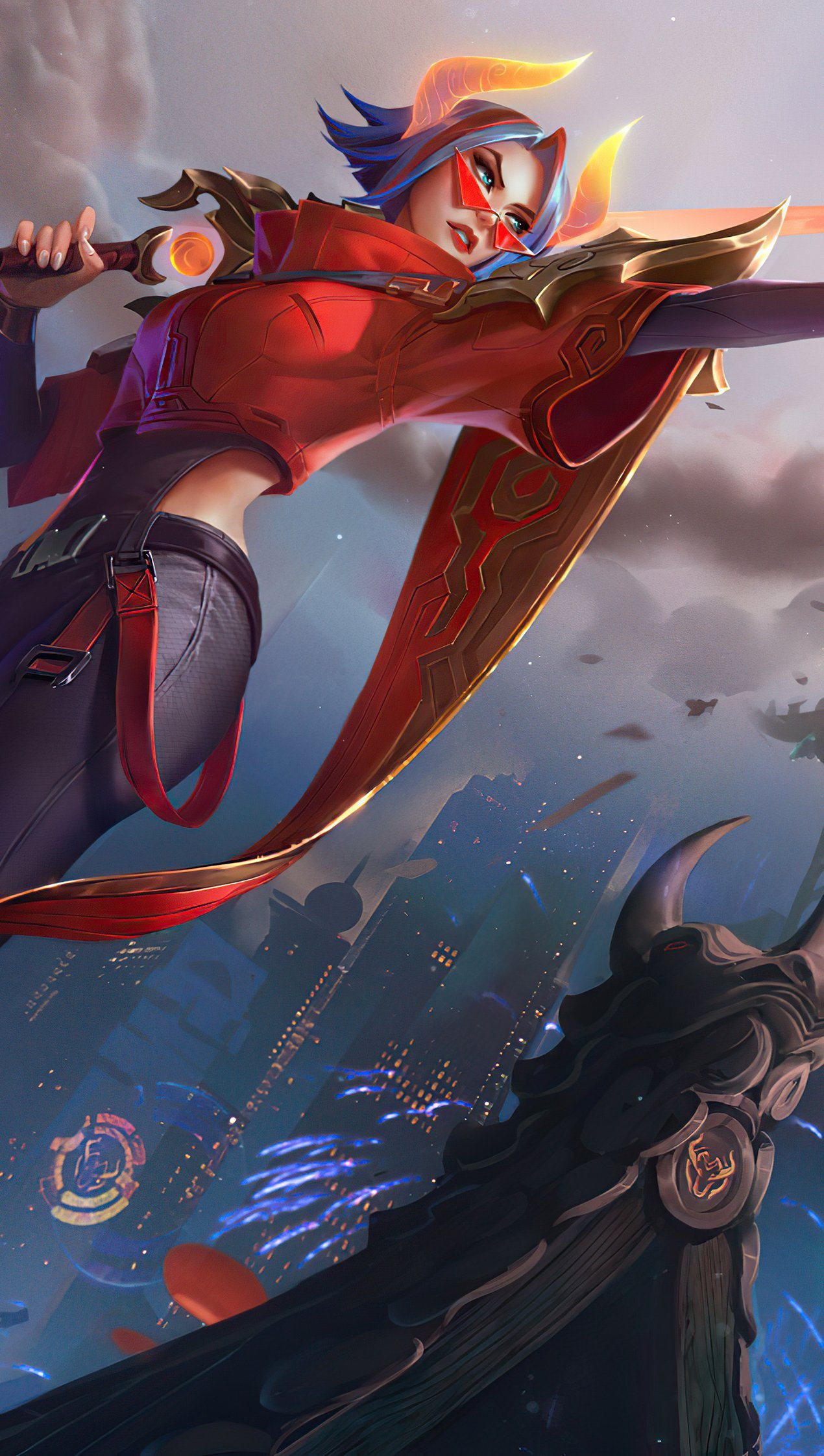 League of Legends Lunar Beast Fiora