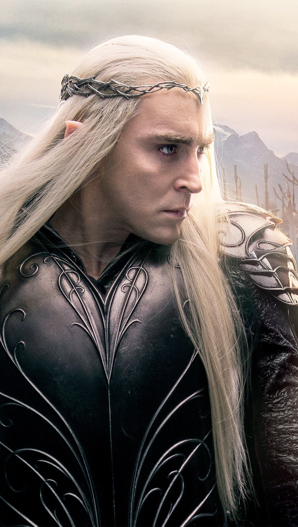 Lee Pace as Thranduil en el Hobbit 3