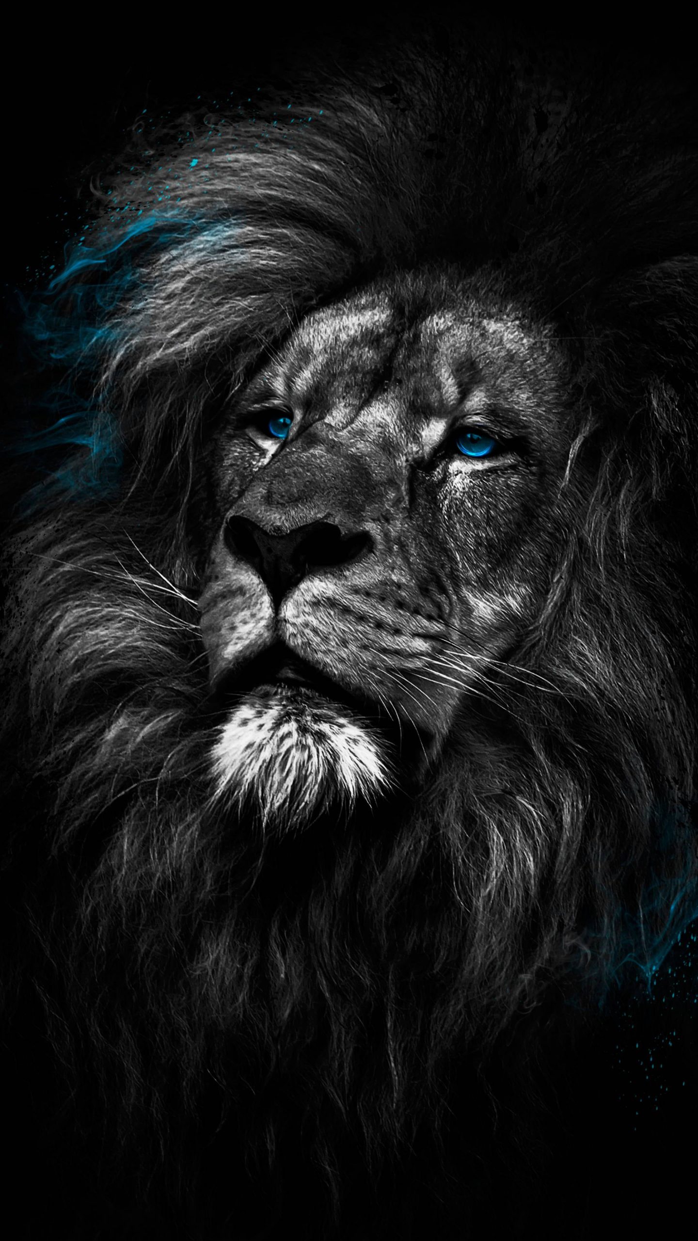 Lion Dark Amoled Android Black