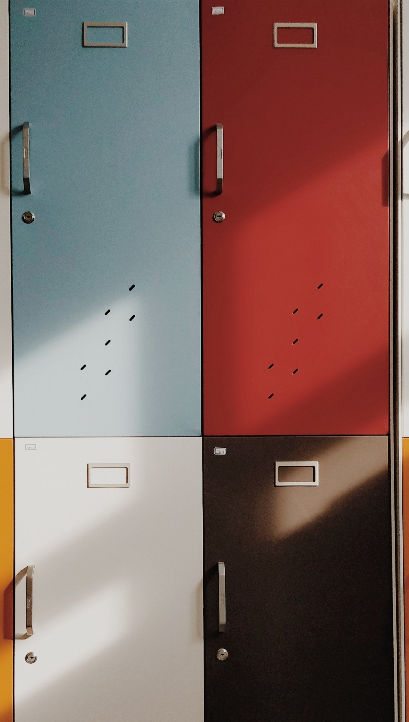 Lockers de colores