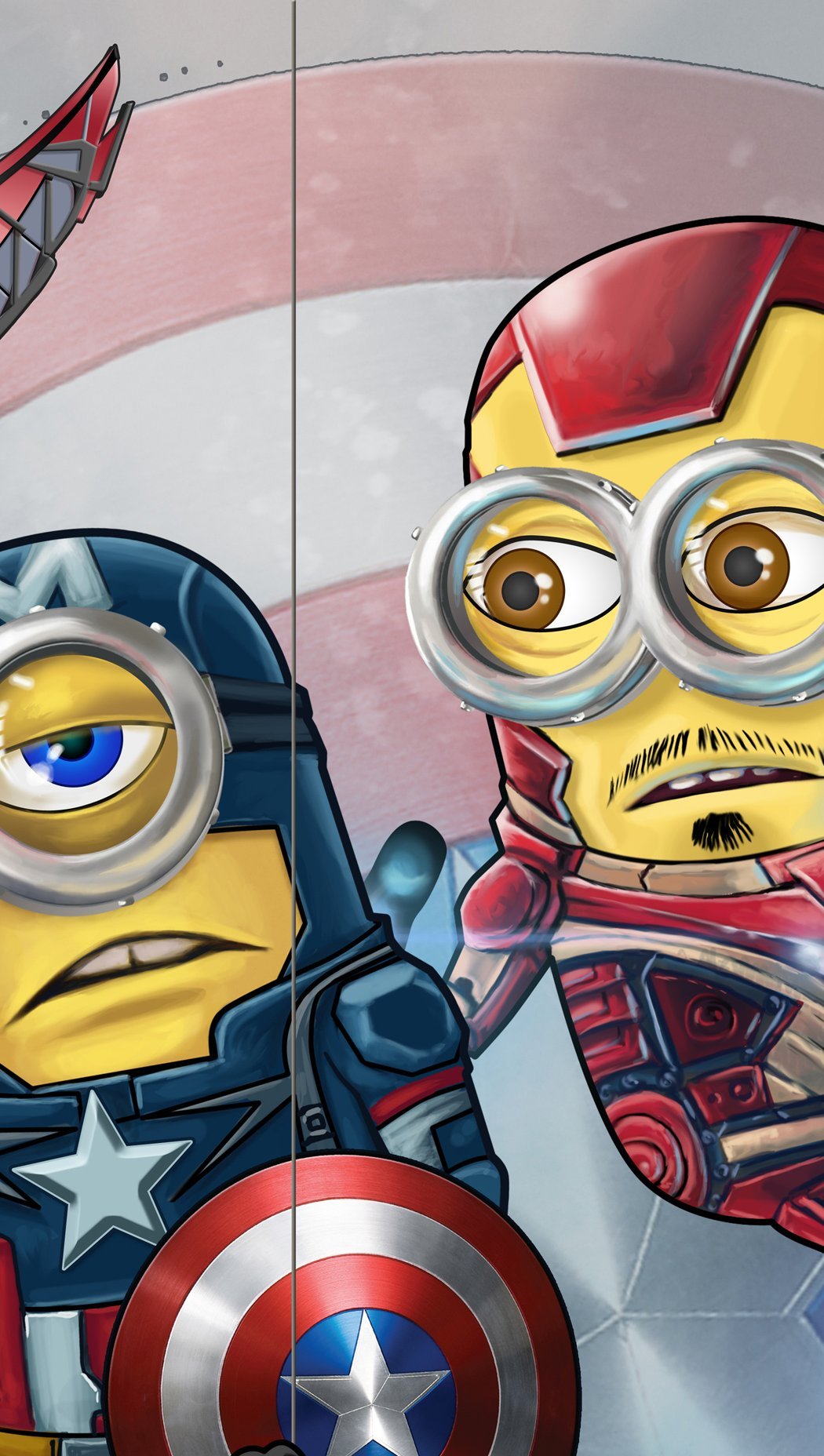 Los Minion como Los vengadores