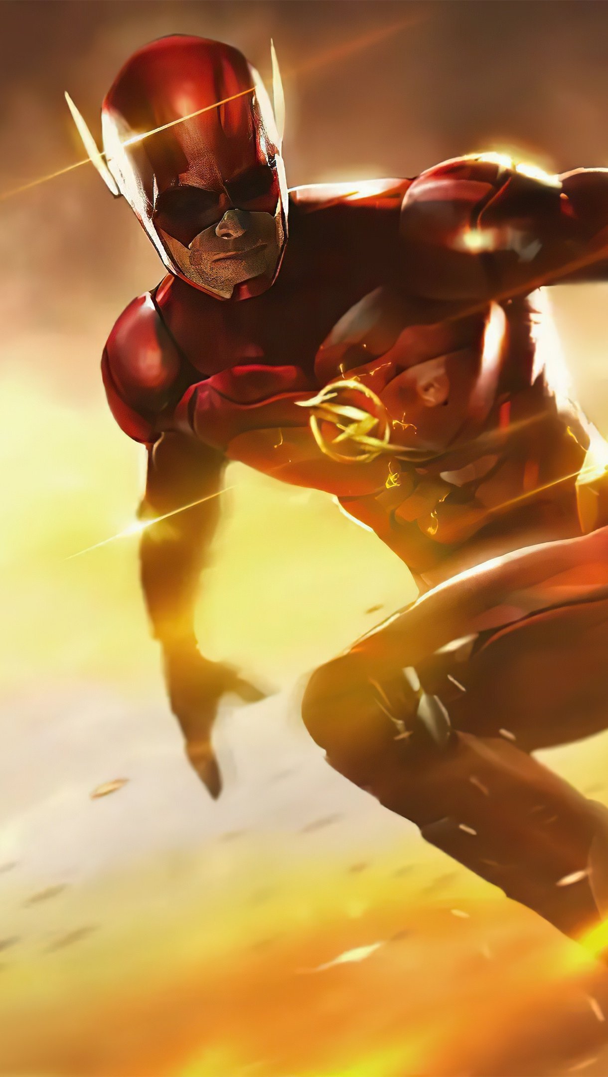 Lucas Till Concept Art como nuevo Flash