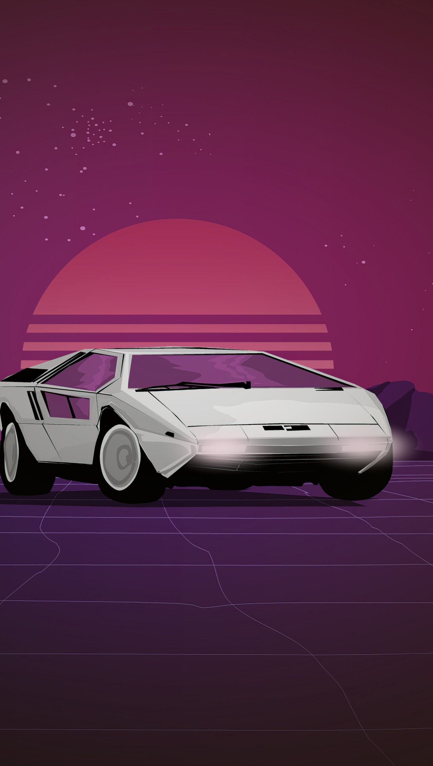 Maserati Boomerang Synthwave