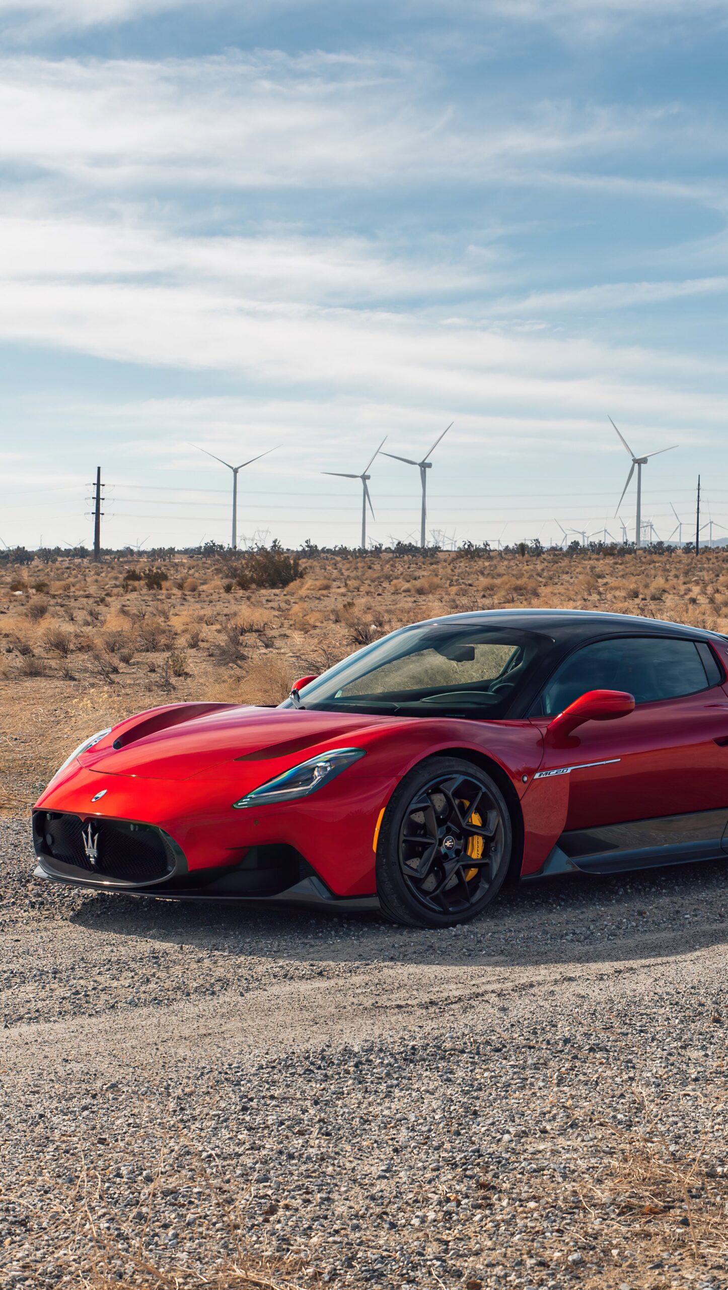 Maserati MC 20 coupe rojo