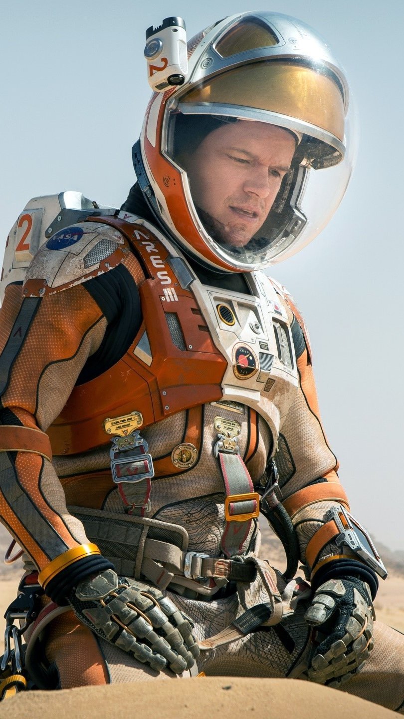 Matt Damon en The Martian