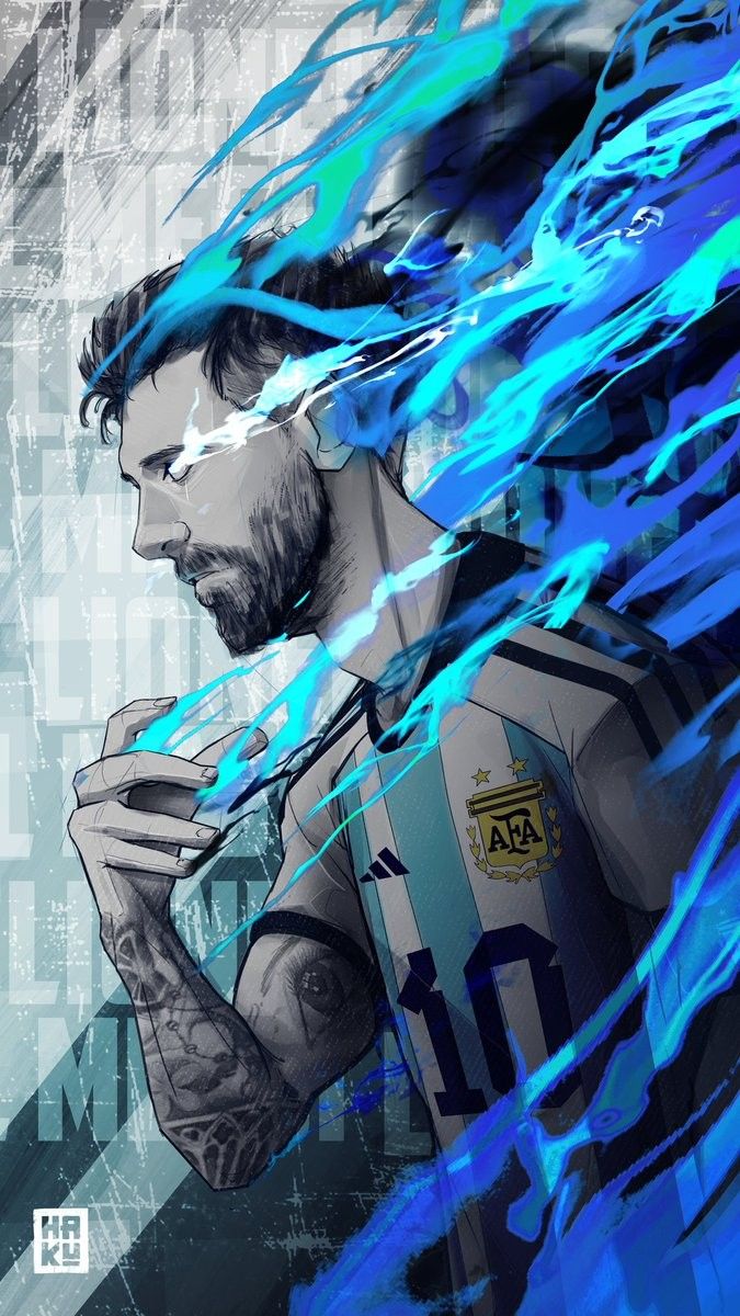 Messi al estilo Blue Lock