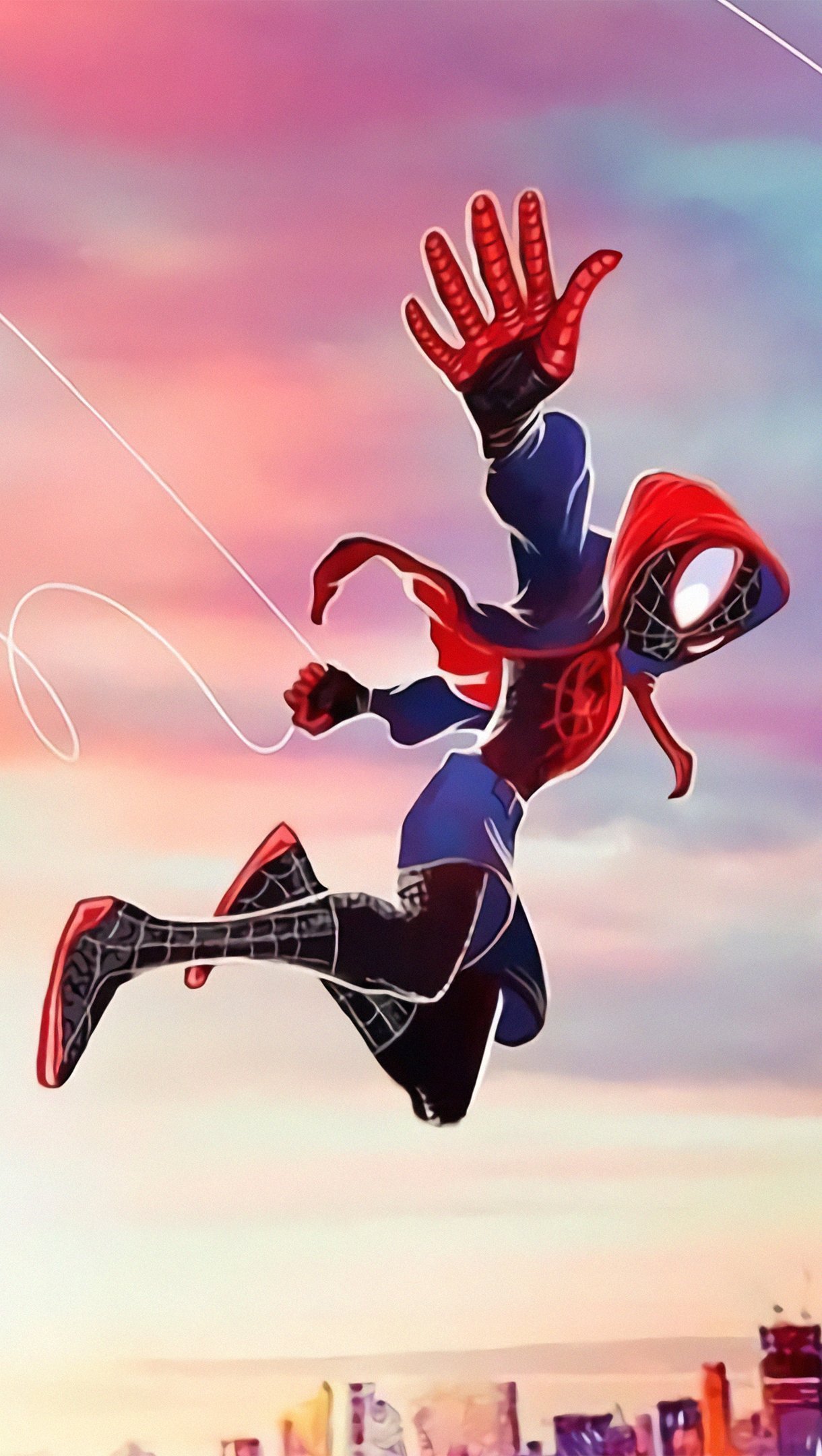 Miles Morales Caricatura