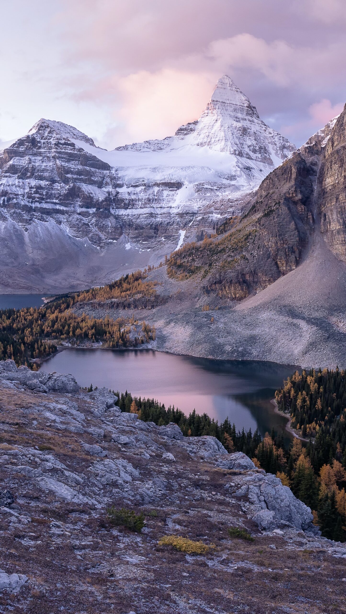 Monte Assiniboine en Canada