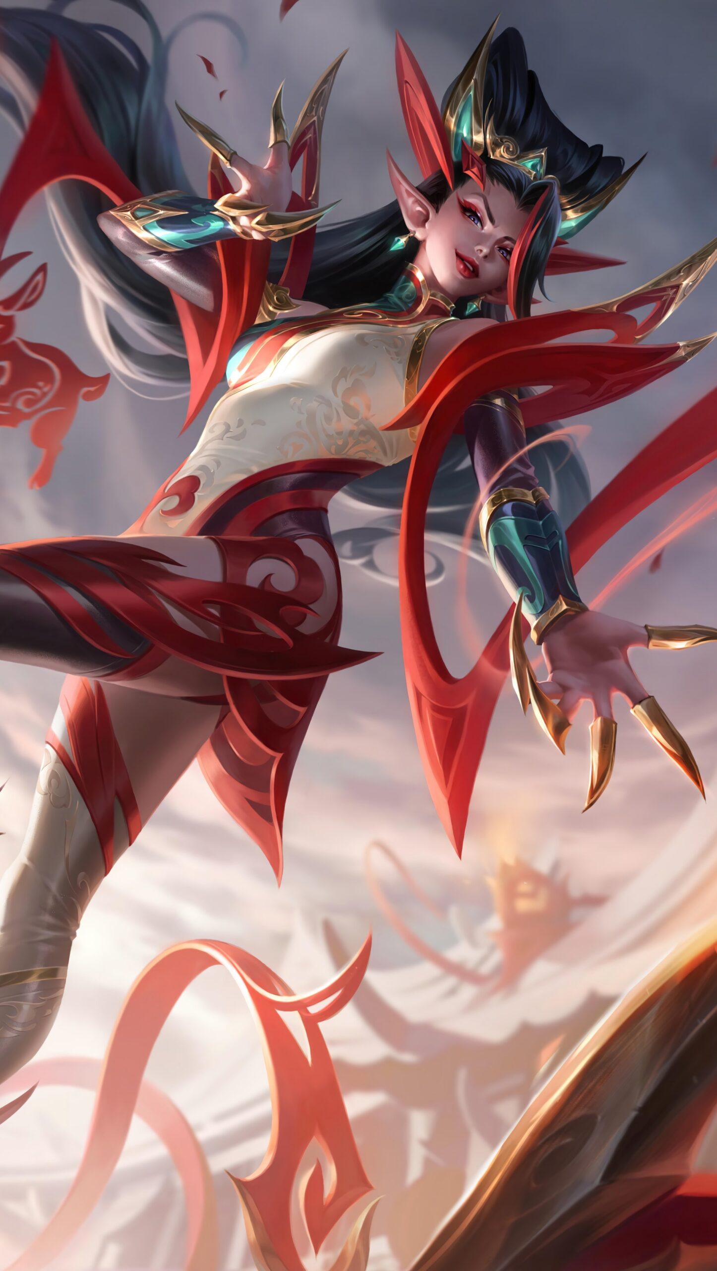 Mythmaker Zyra League of Legends Splash Art