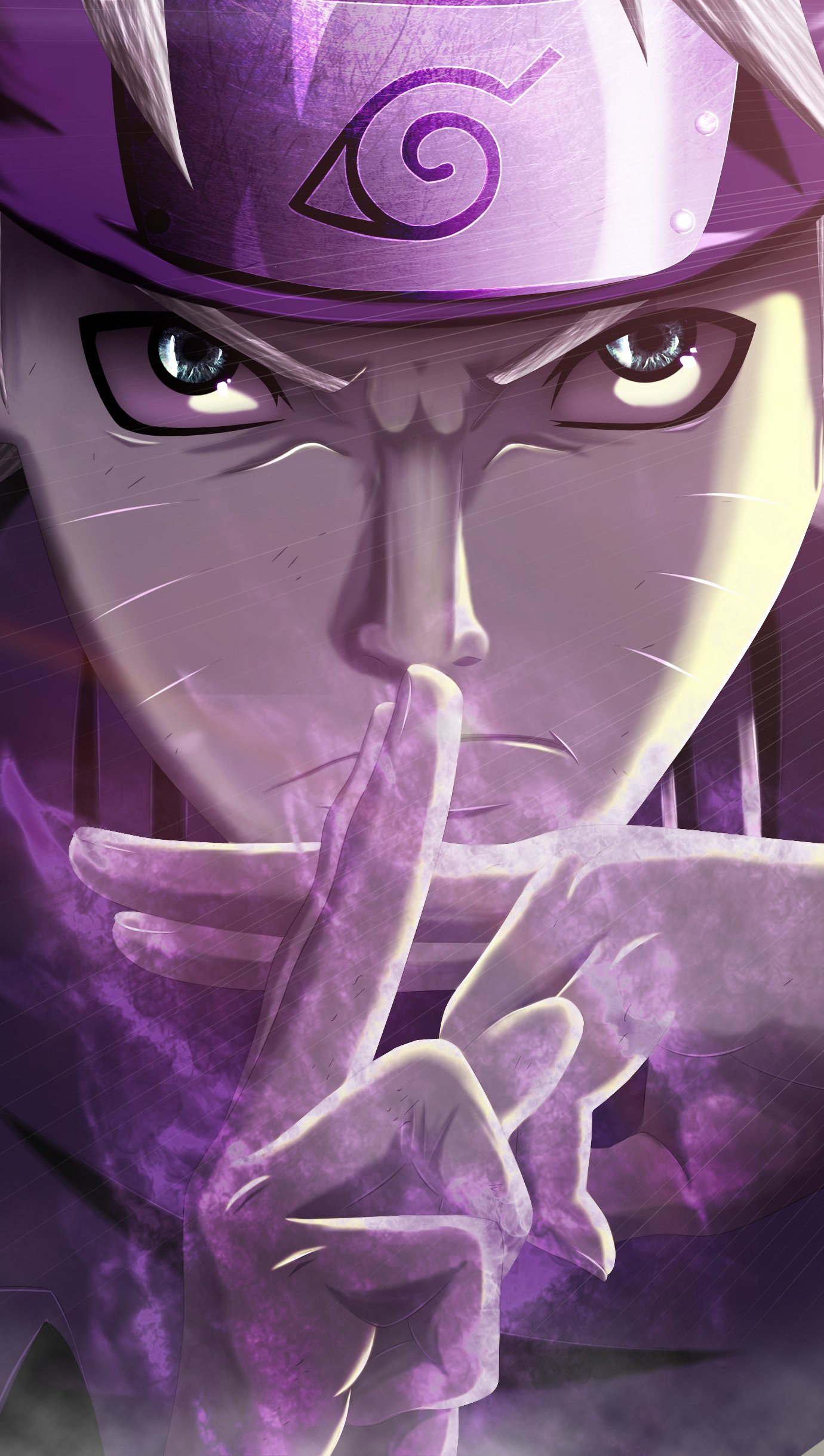 Naruto Uzumaki Purple Power