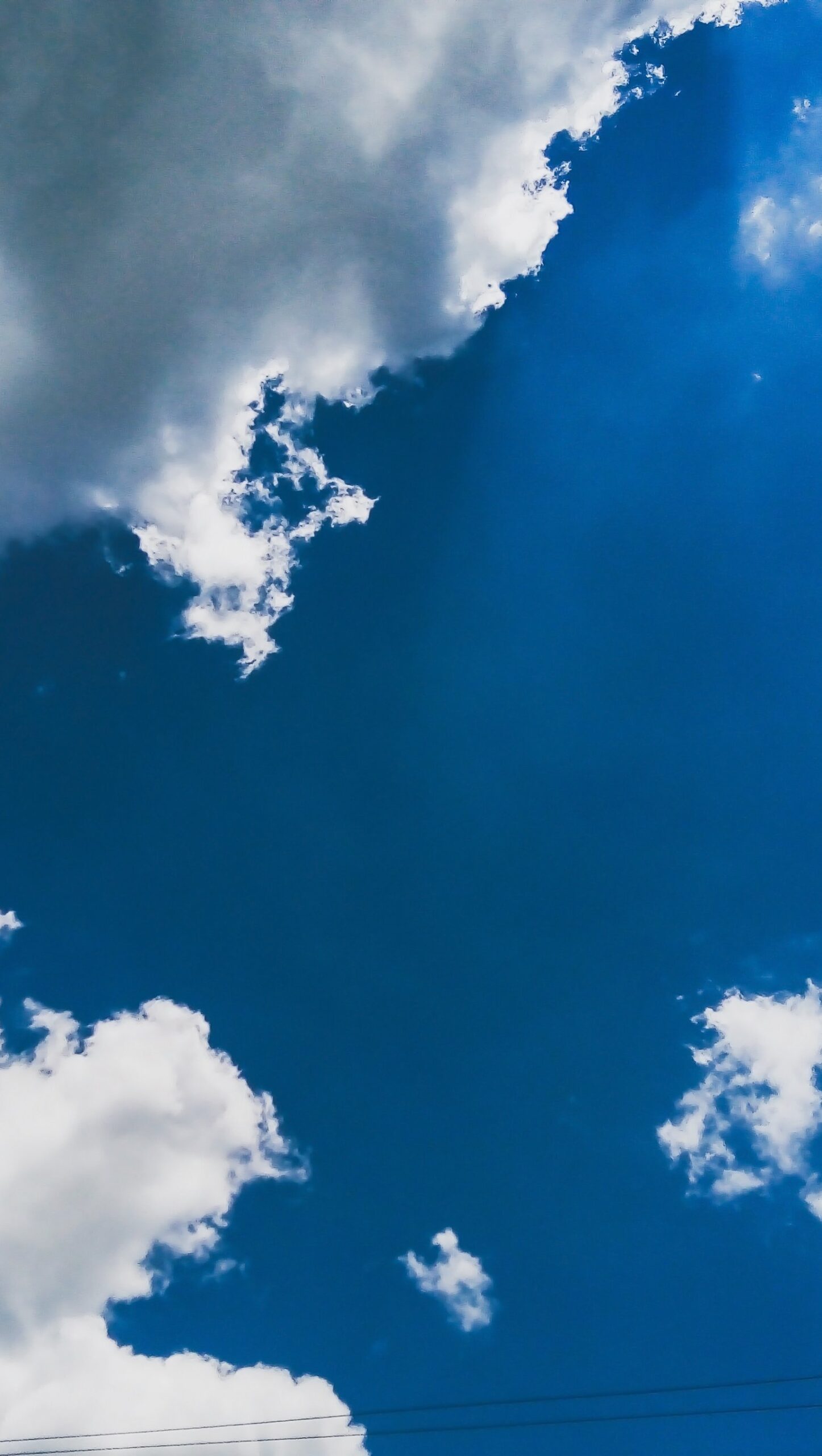 Nubes en el cielo