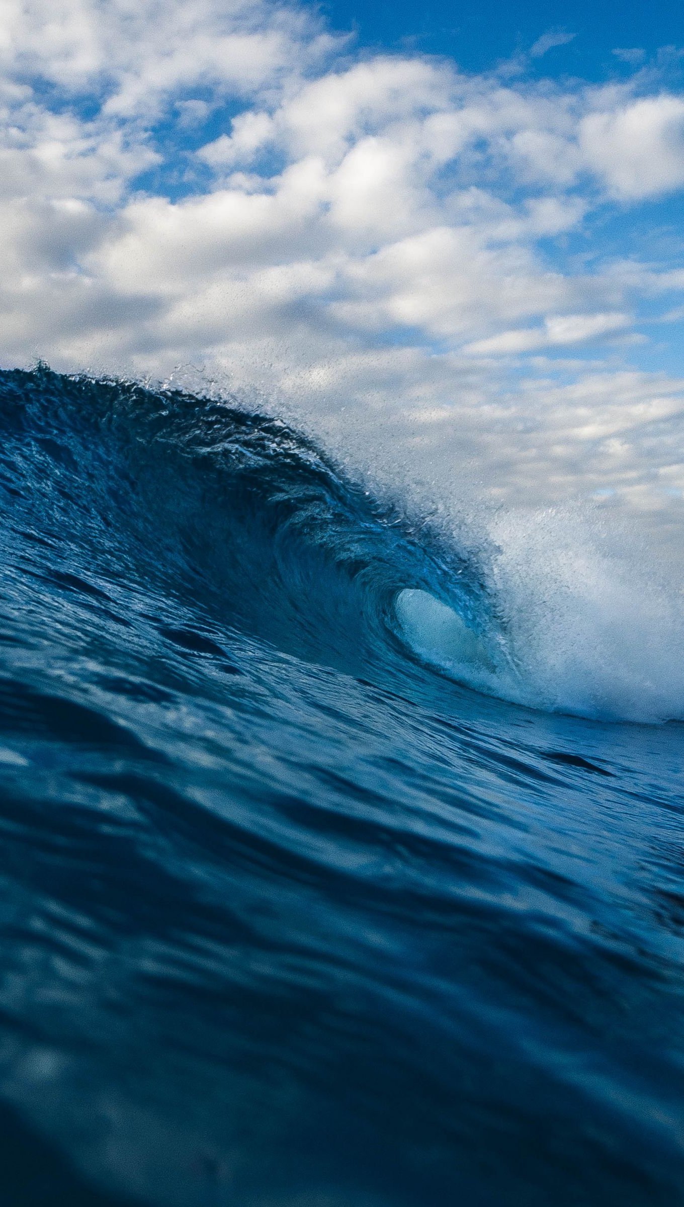 Olas en el mar