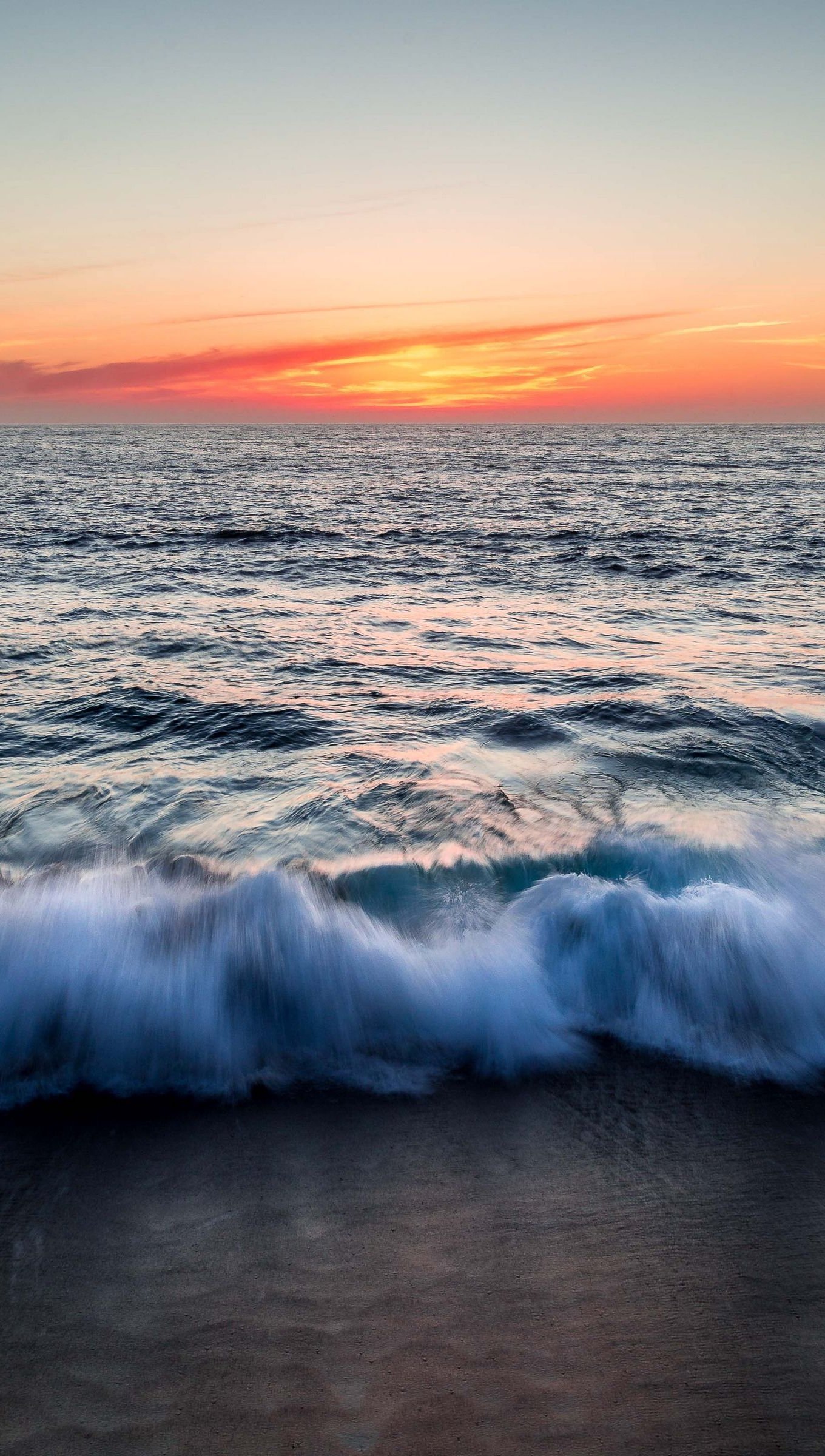 Olas en la playa