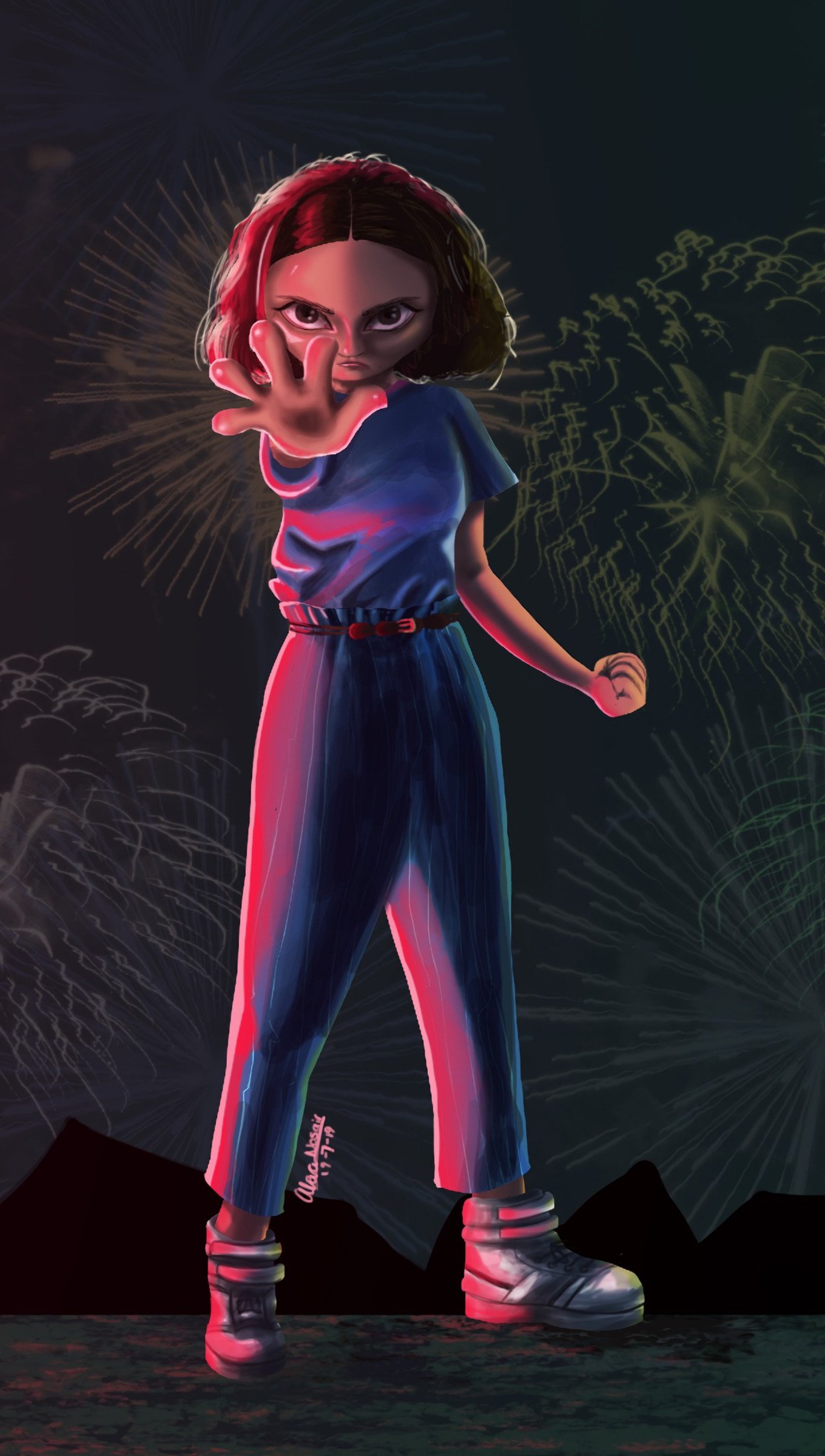 Once de Stranger Things Fanart