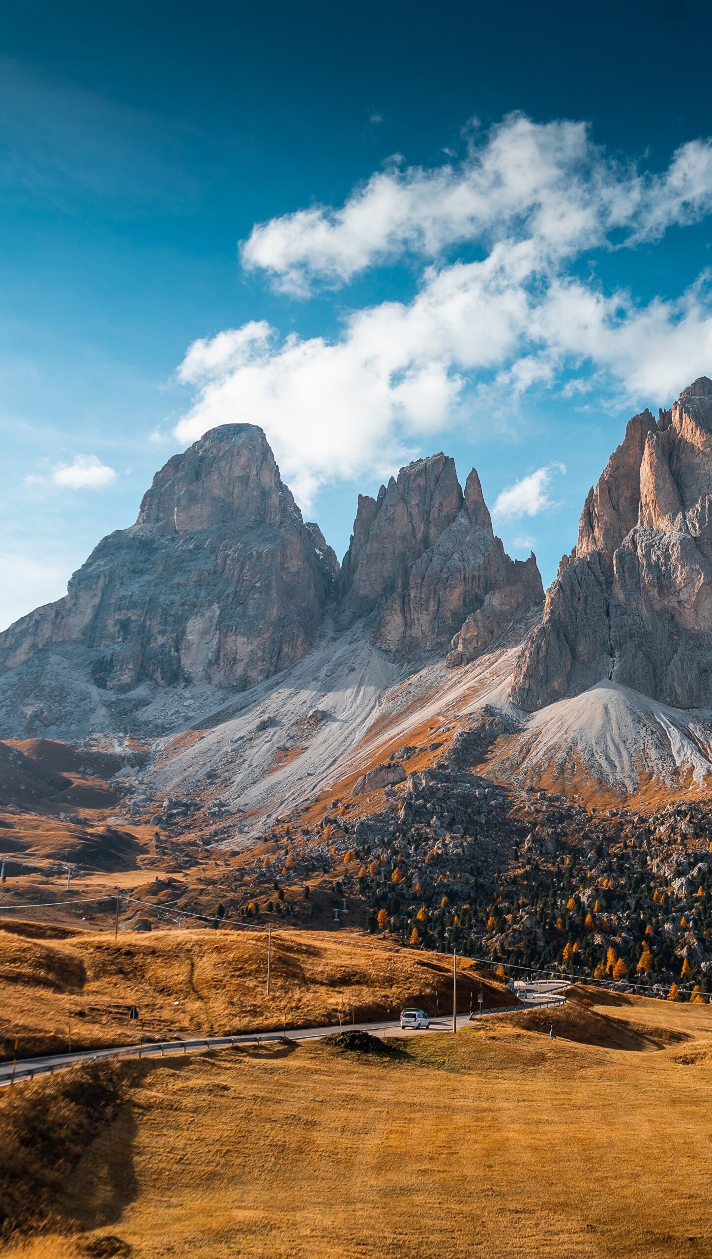 Otoño en las montañas de Italia