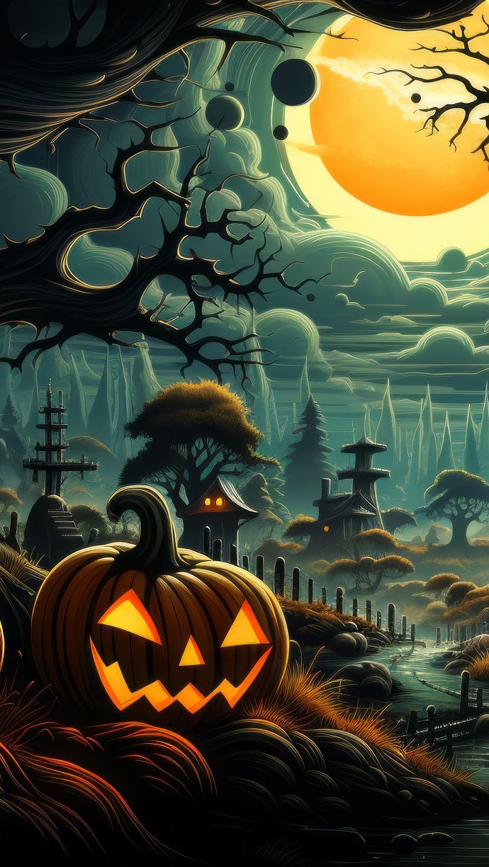 Paisaje Halloween