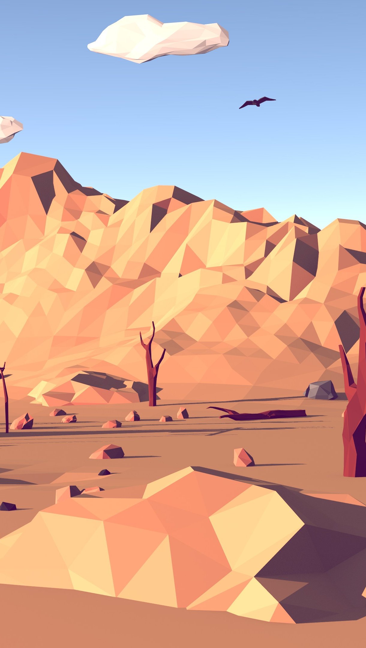 Paisaje Low Poly