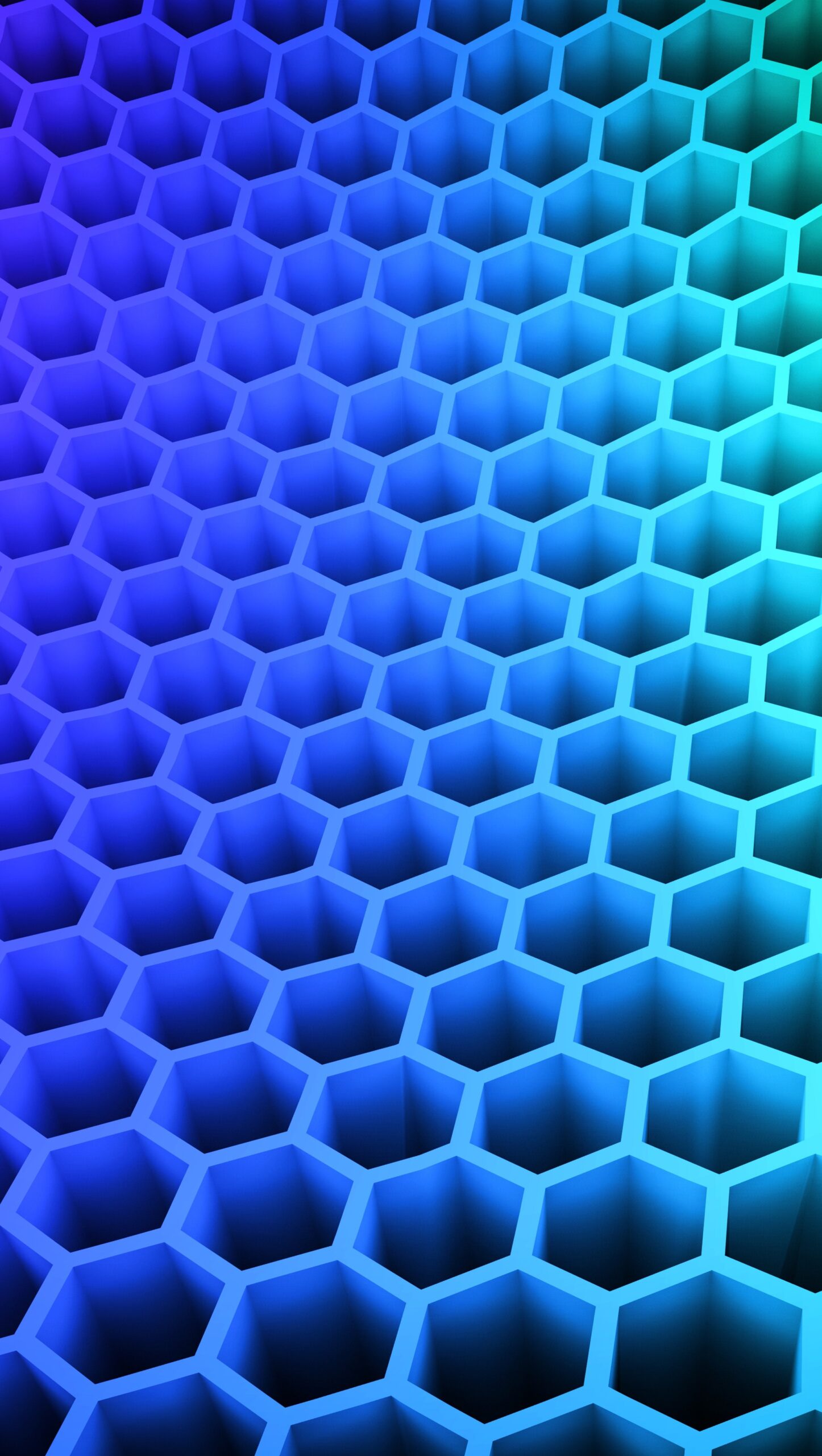 Panal de colores 3D Hexágonos