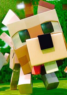 Perrito Minecraft lindo