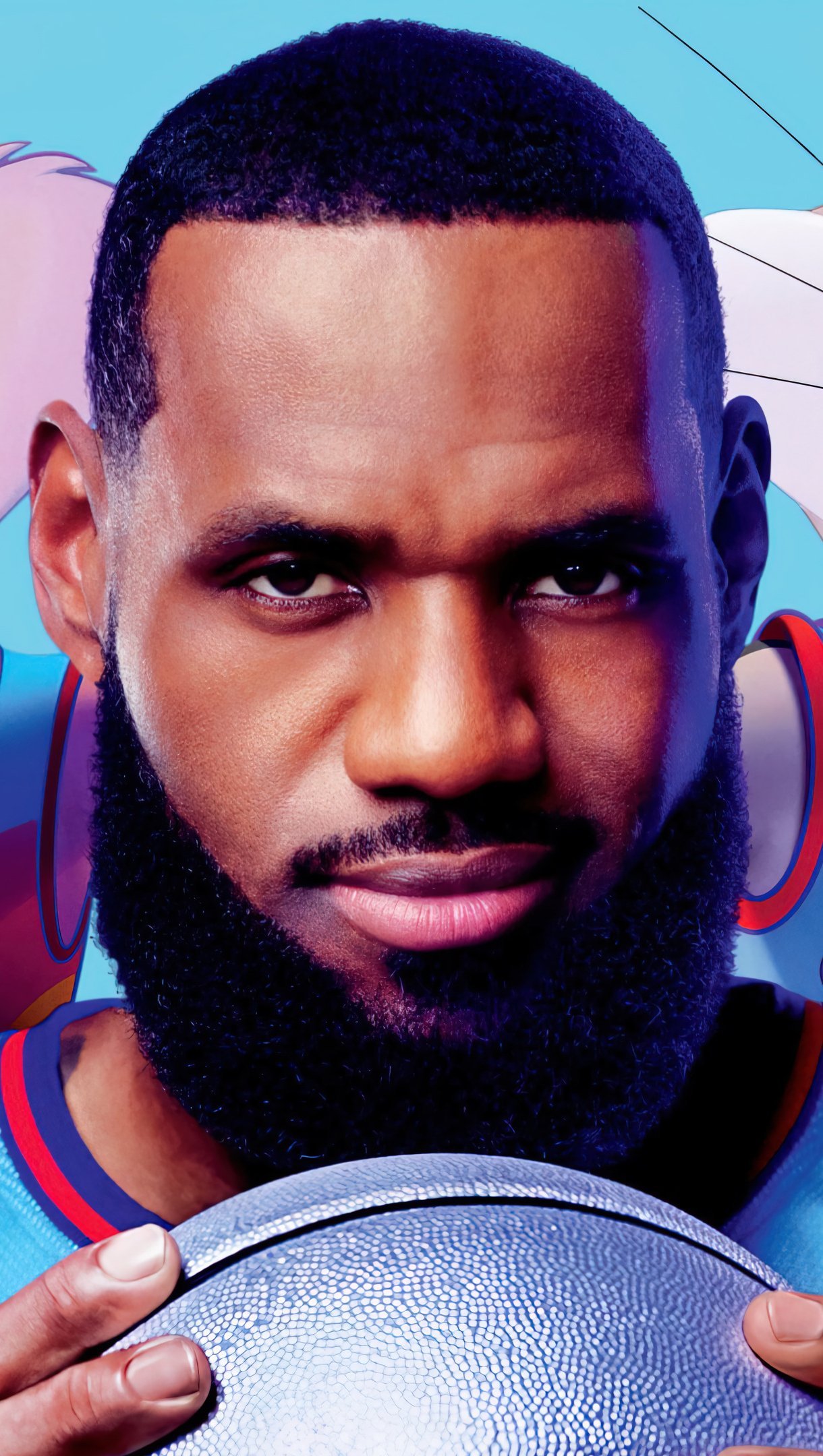 Personajes de Space Jam 2 con Lebron James