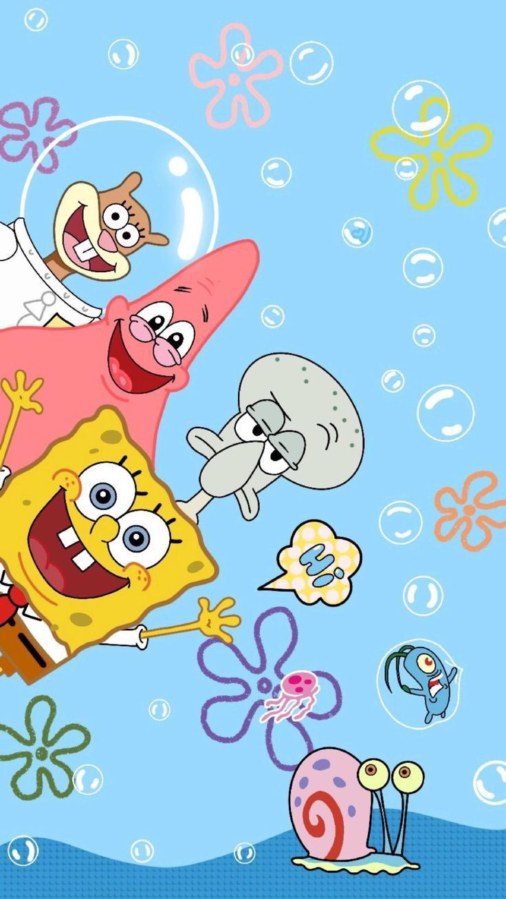 Personajes principales de Bob Esponja