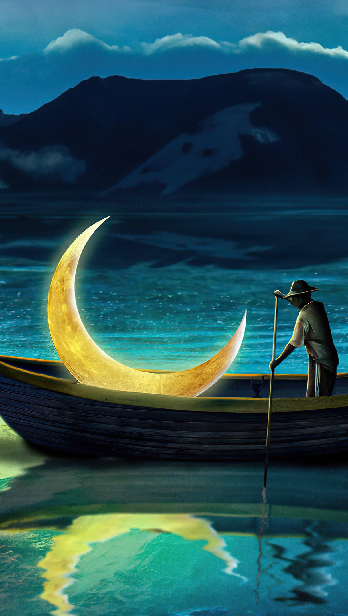 Pescando la luna