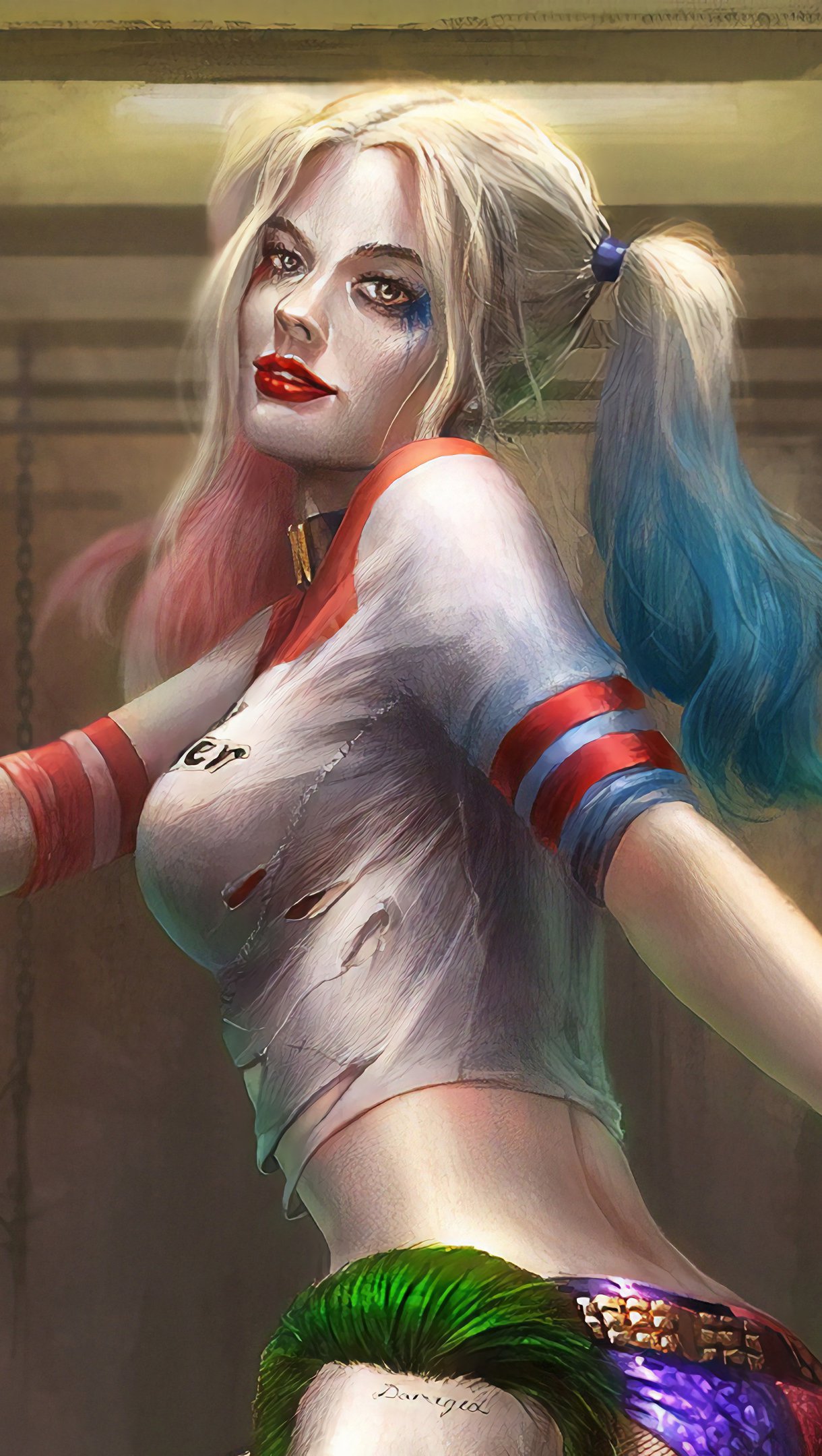 Pintura de Harley Quinn