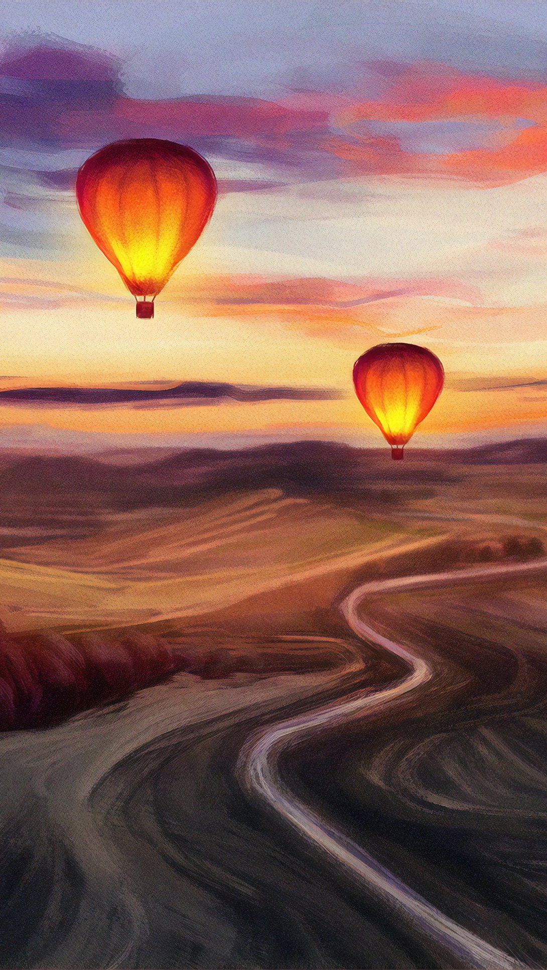 Pintura de globos aerostáticos