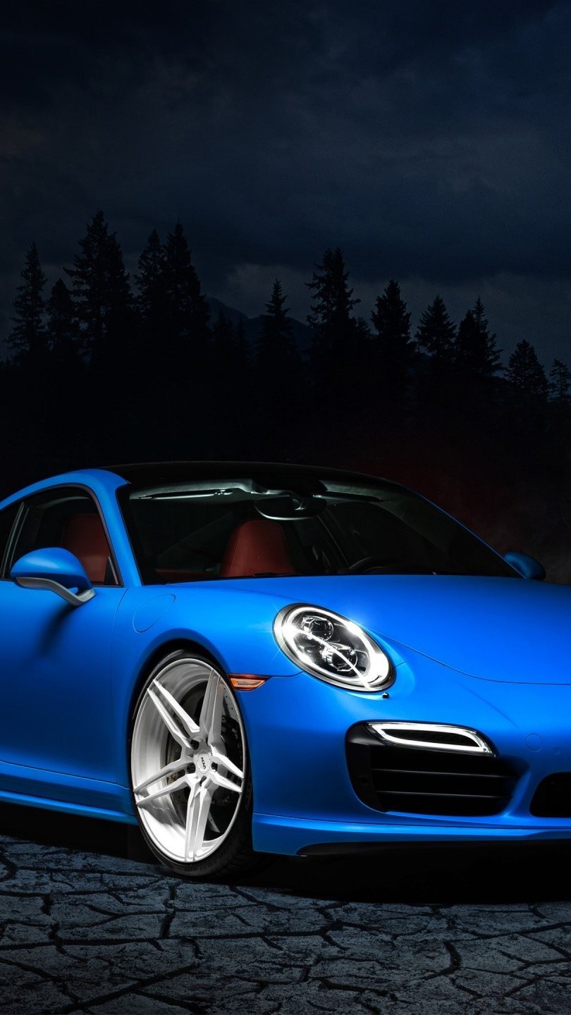 Porsche 991 azul