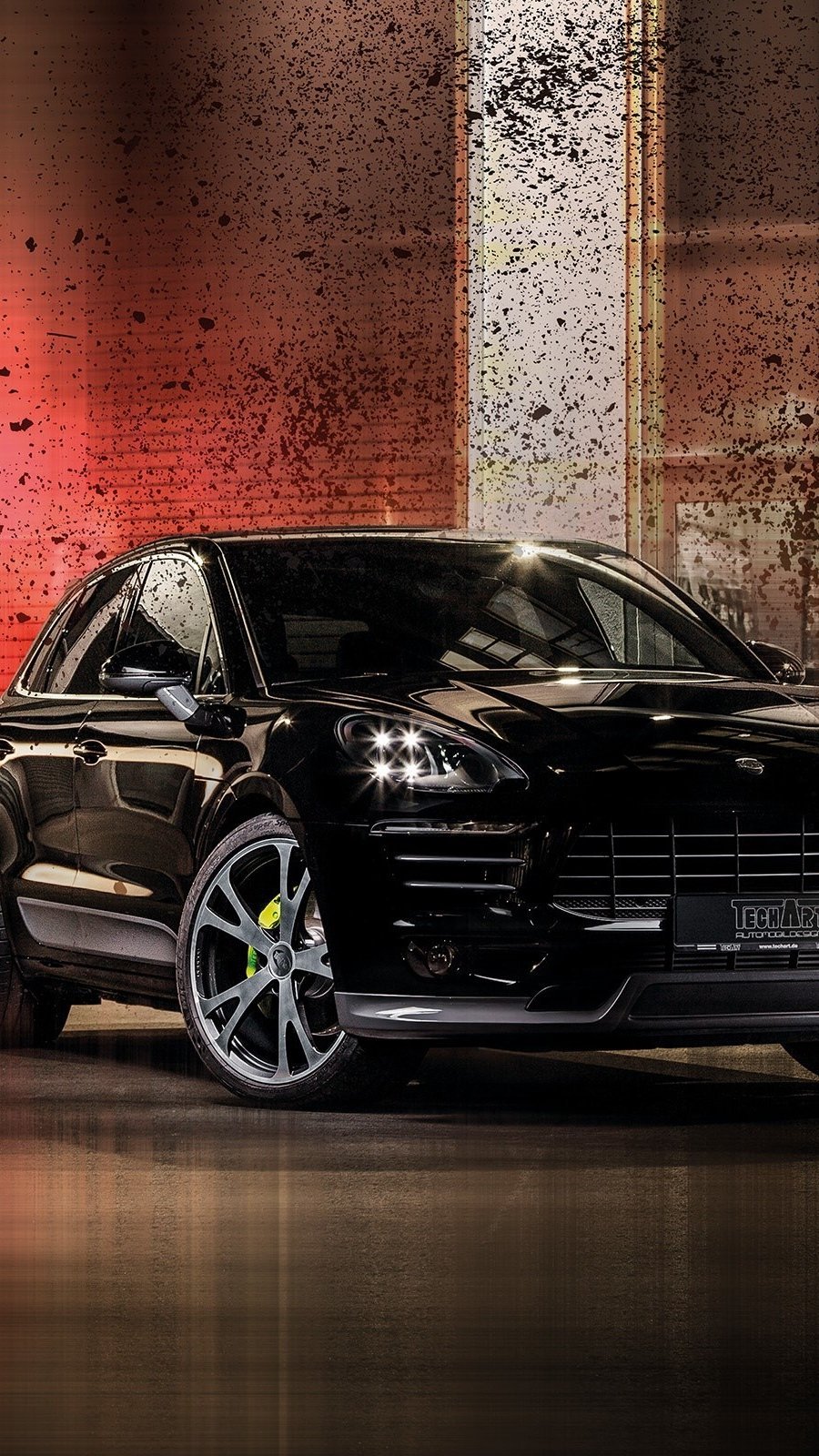 Porsche Macan negro