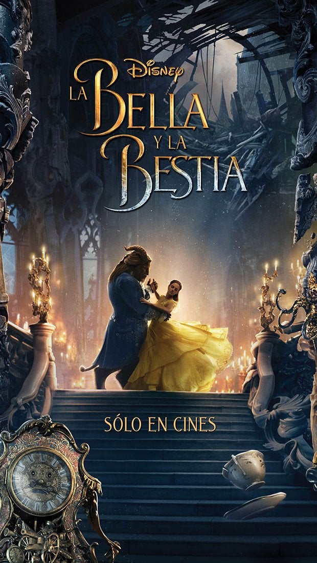 Poster La bella y la bestia