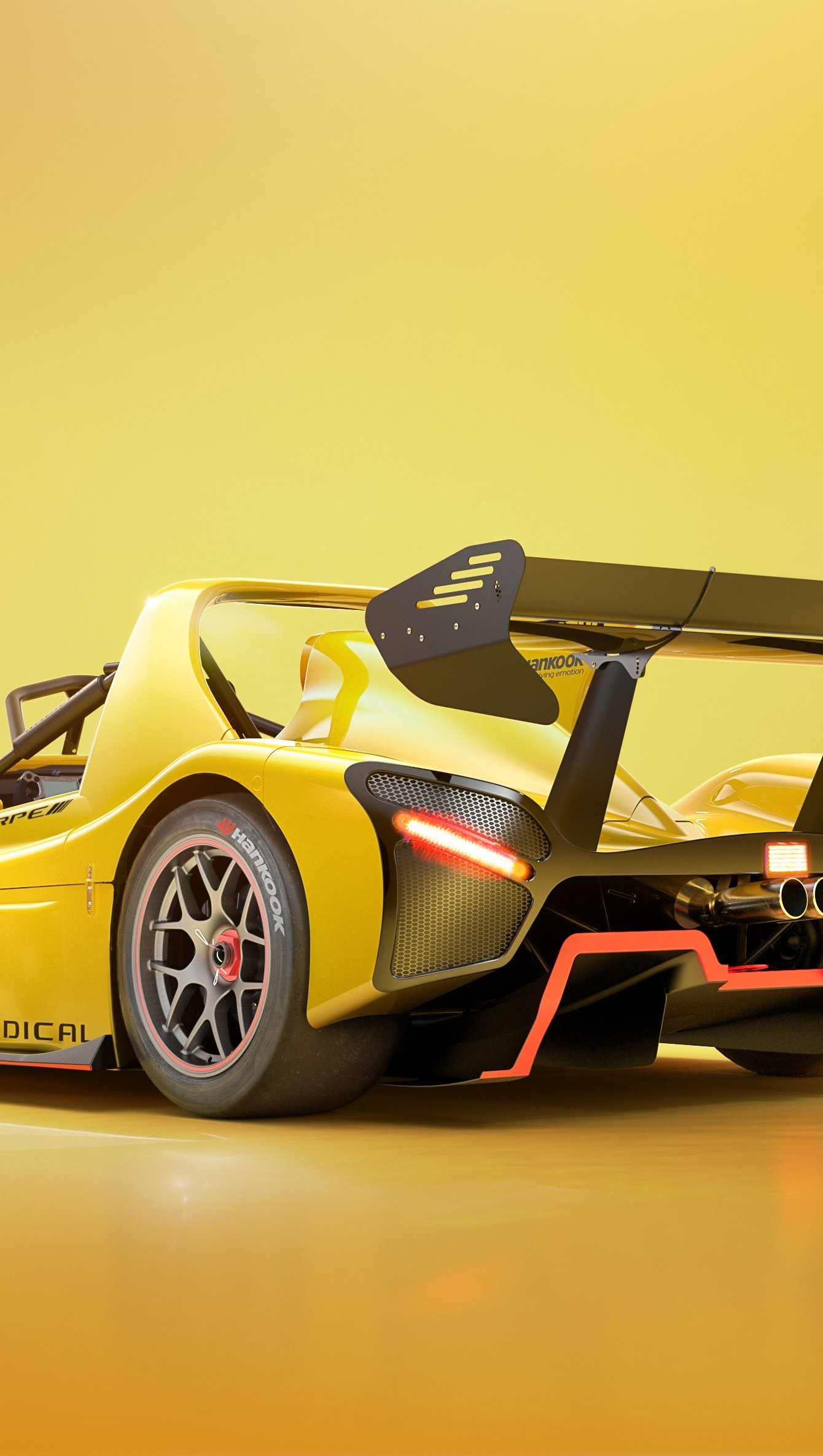 Radical SR3 parte trasera 2023