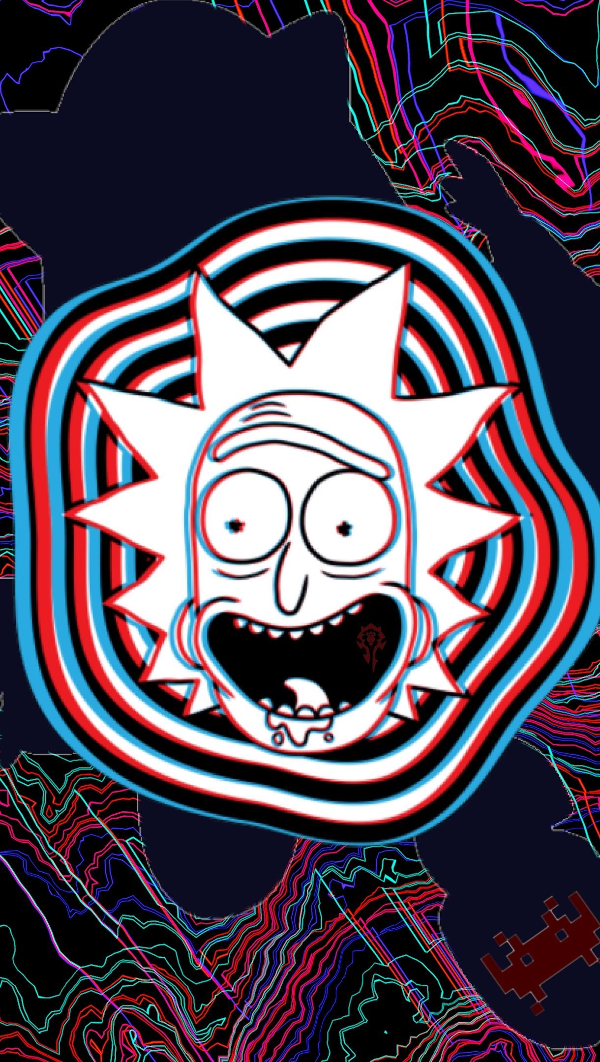 Rick Sánchez Glitch de Rick y Morty