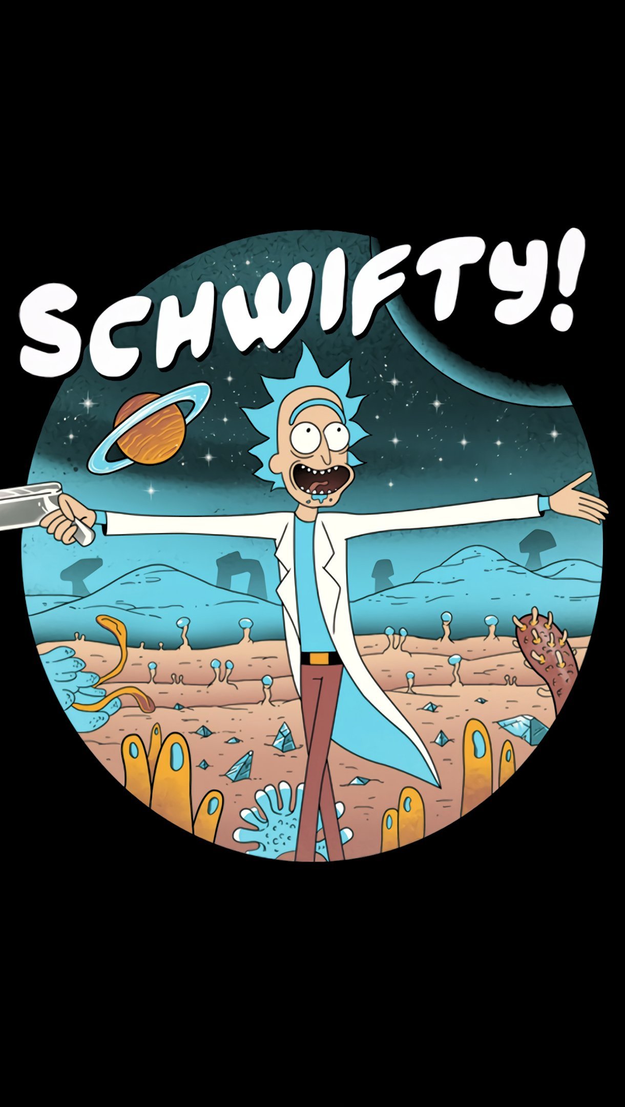 Rick Sanchez de Rick y Morty Schwifty